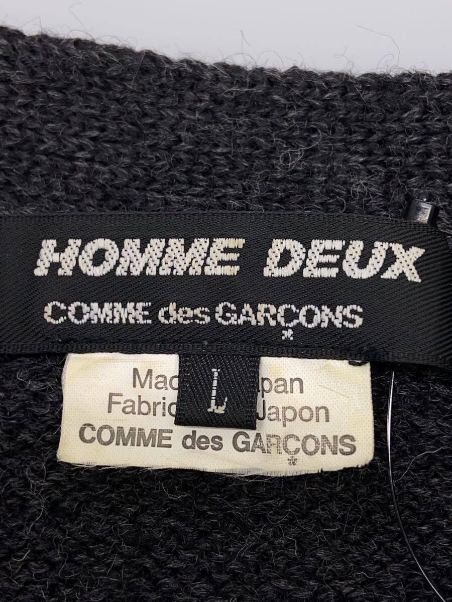Comme des Garcons Homme Deux 2018 Distressed Knit Sweater Size US L / EU 52-54 / 3 - 3 Thumbnail