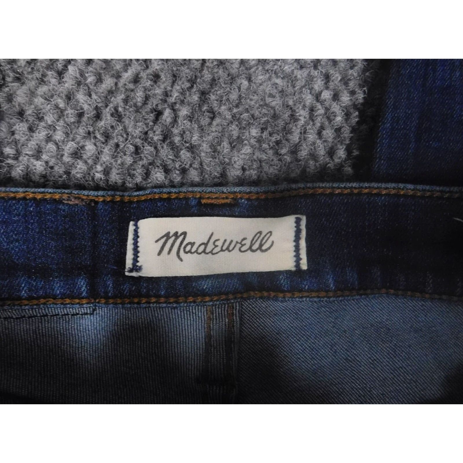 Madewell Madewell Jeans Womens Size 23 Blue High Rise Skinny Denim Slim Pockets Zipper Regular Size 40" / US 18 - 4 Thumbnail