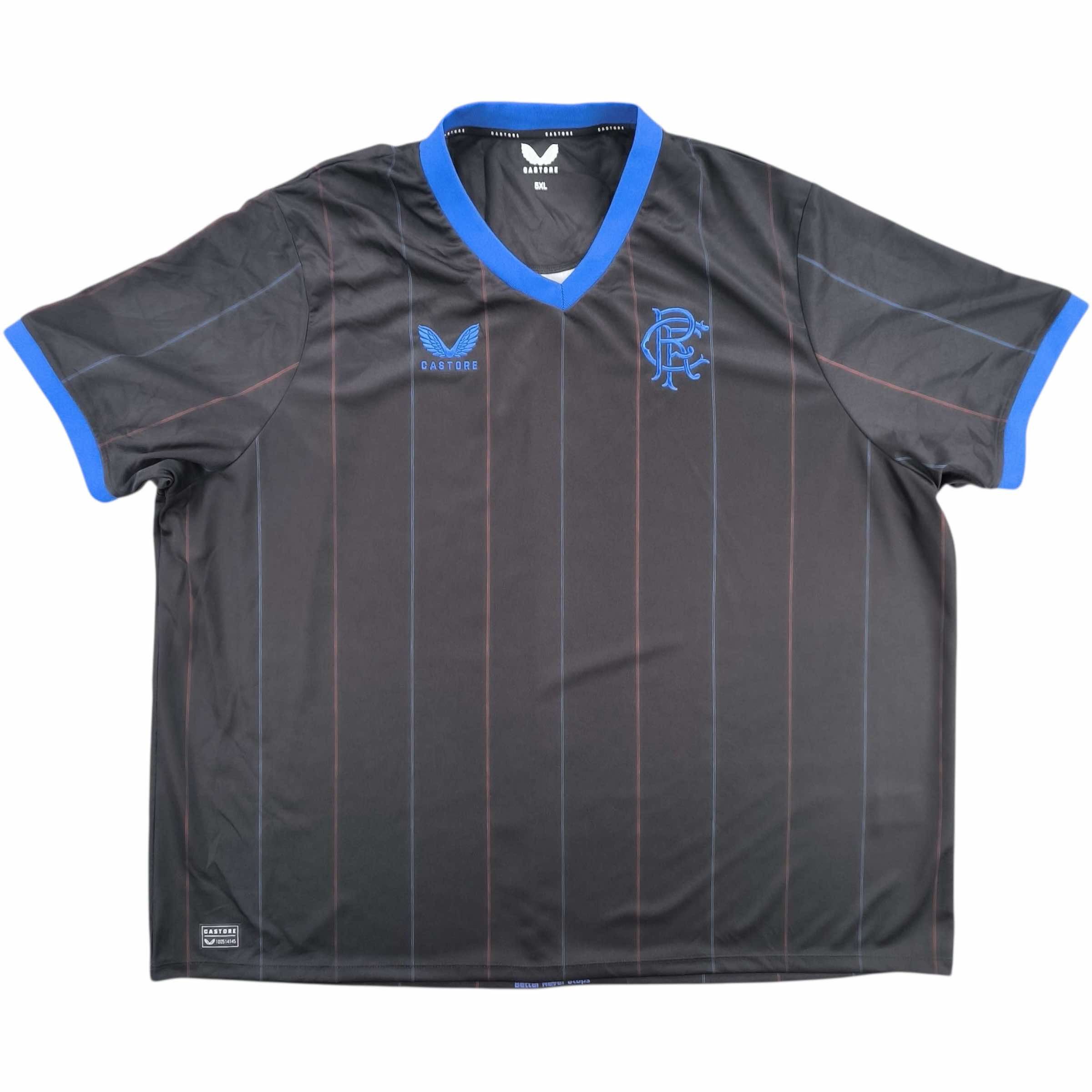 Castore Rangers 22-23 Castore fourth football jersey shirt size 5XL Size US XXL / EU 58 / 5 - 1 Thumbnail