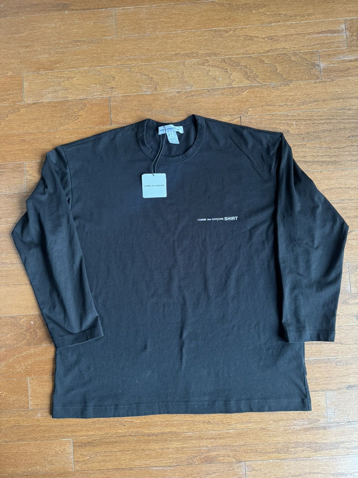 CDG by Comme des Garcons Comme des Garçons black long sleeve shirt Size US S / EU 44-46 / 1 - 1 Thumbnail
