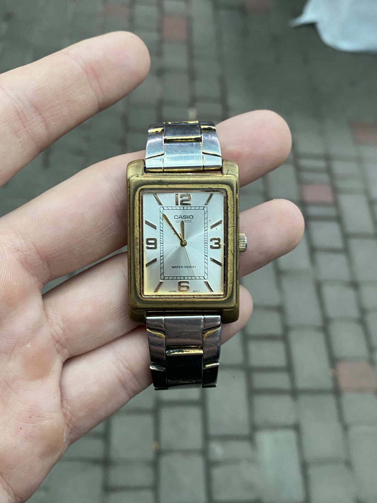 Casio Casio MTP-1234 Watch. Rectangle. Two-Tone. Vintage Size ONE SIZE - 8 Thumbnail