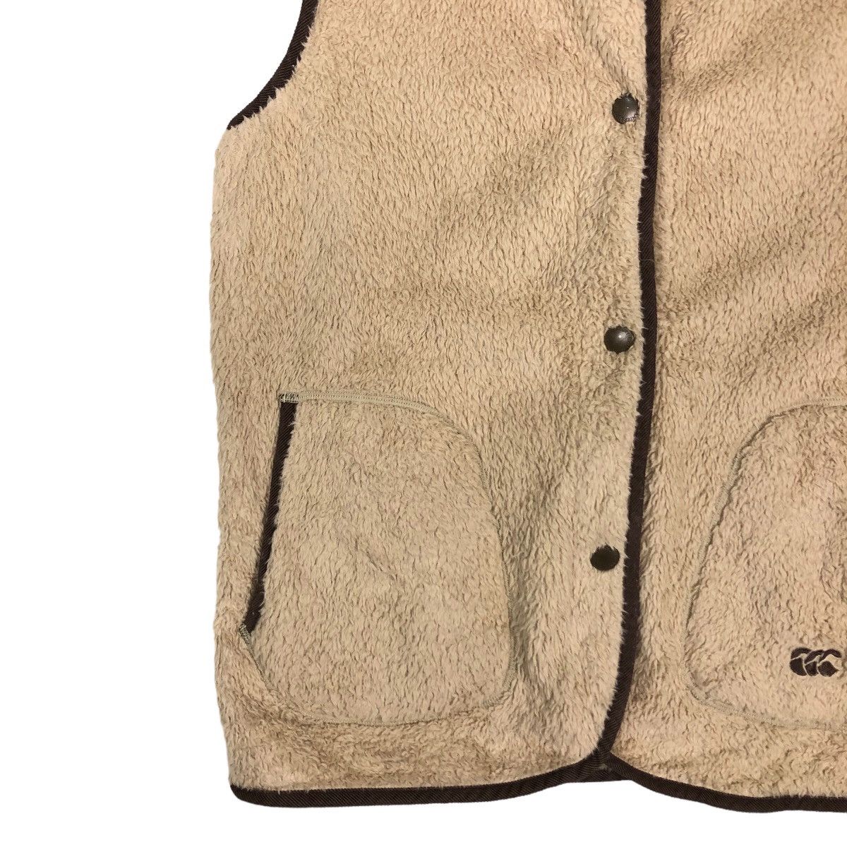 Canterbury of New Zealand 🔥VINTAGE FLEECE VEST DIPE PILE CANTERBURY Size US M / EU 48-50 / 2 - 4 Thumbnail