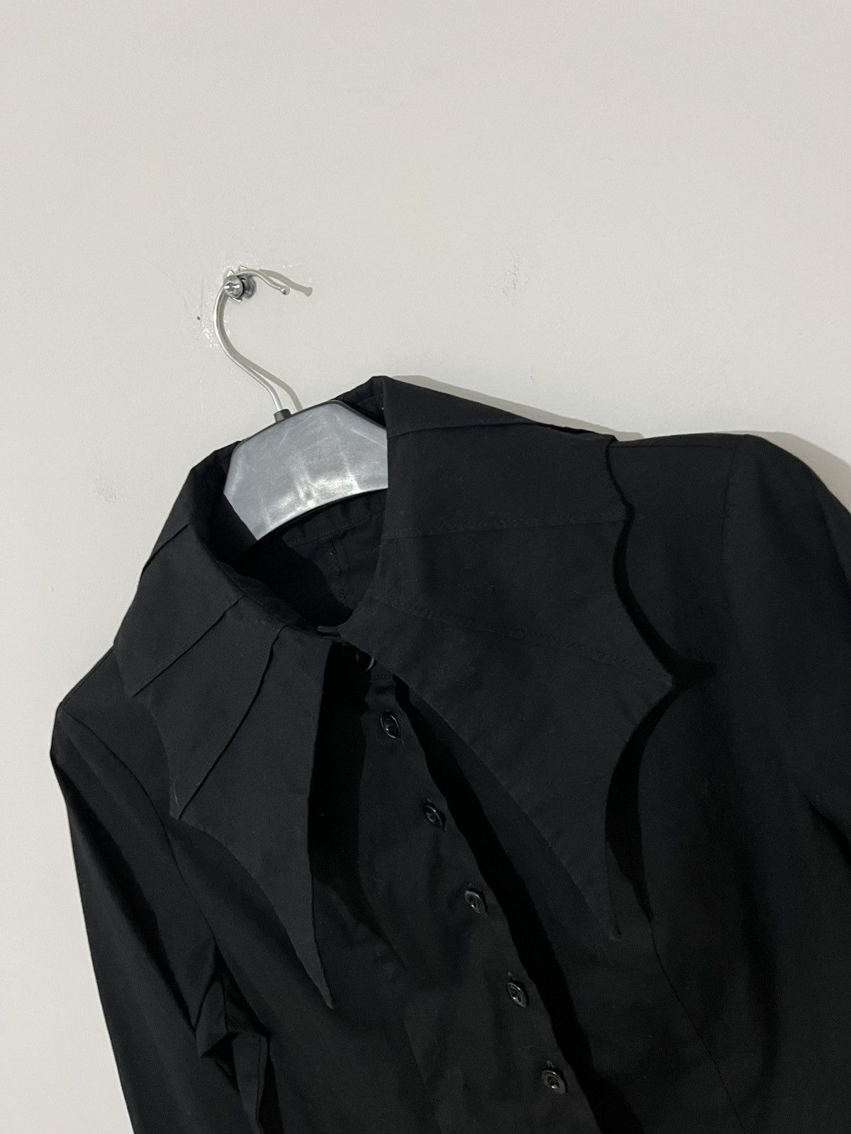 Other Black peace now batwing collar shirt. Size US S / EU 44-46 / 1 - 2 Thumbnail