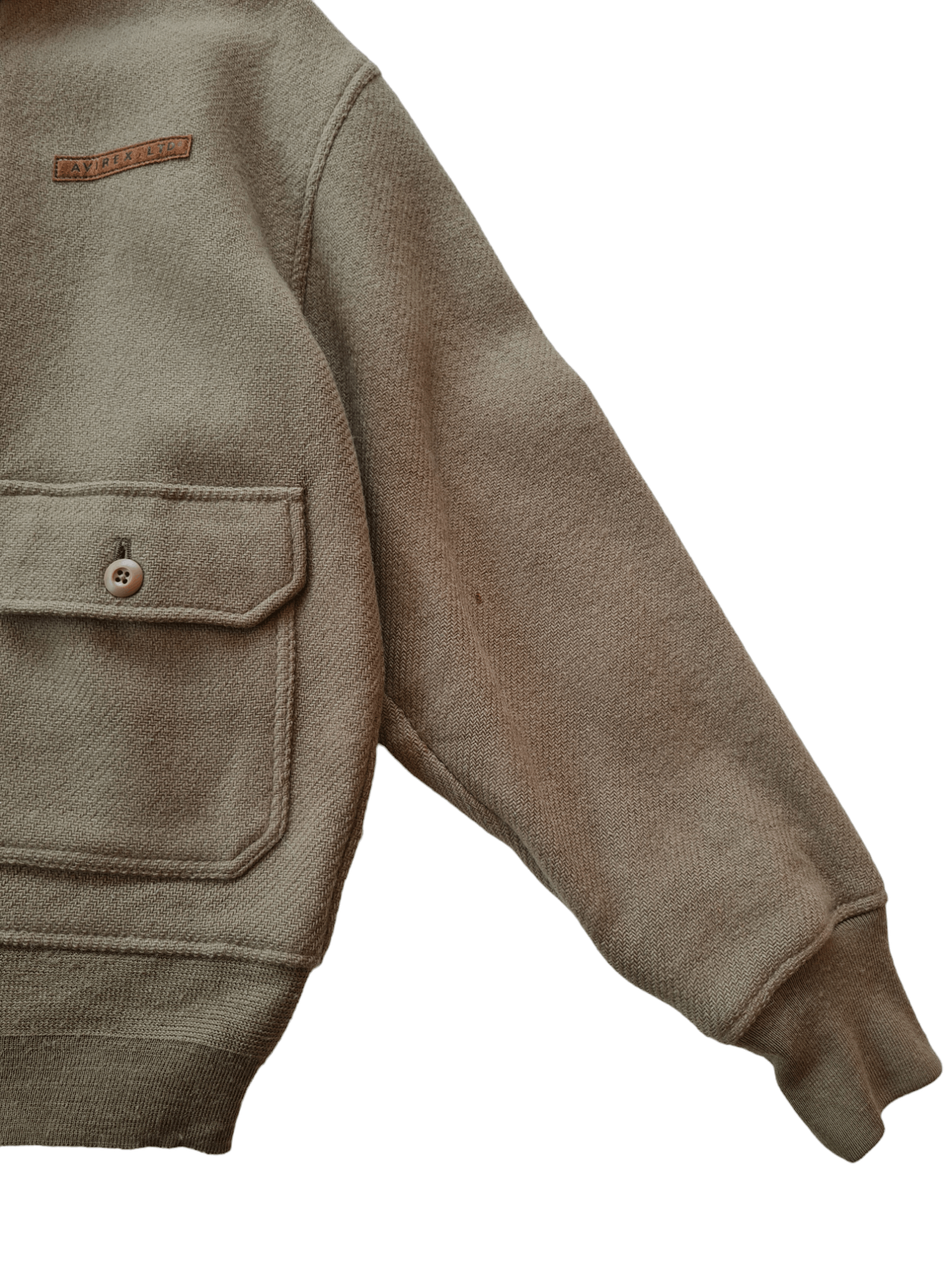 Avirex × Vintage Vintage Avirex Wool Bomber Jacket Button Up Size US M / EU 48-50 / 2 - 6 Thumbnail