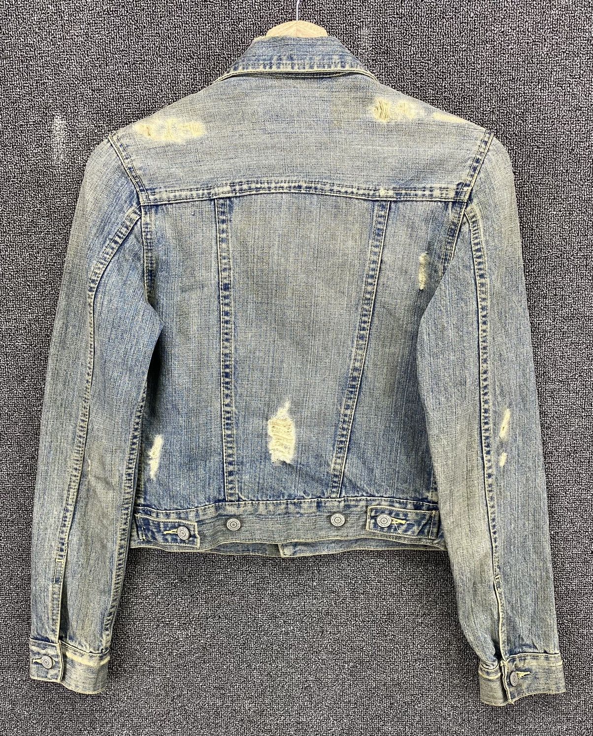 Japanese Brand Vintage Cecil McBee Distressed Style Denim Jacket Size M / US 6-8 / IT 42-44 - 11 Thumbnail