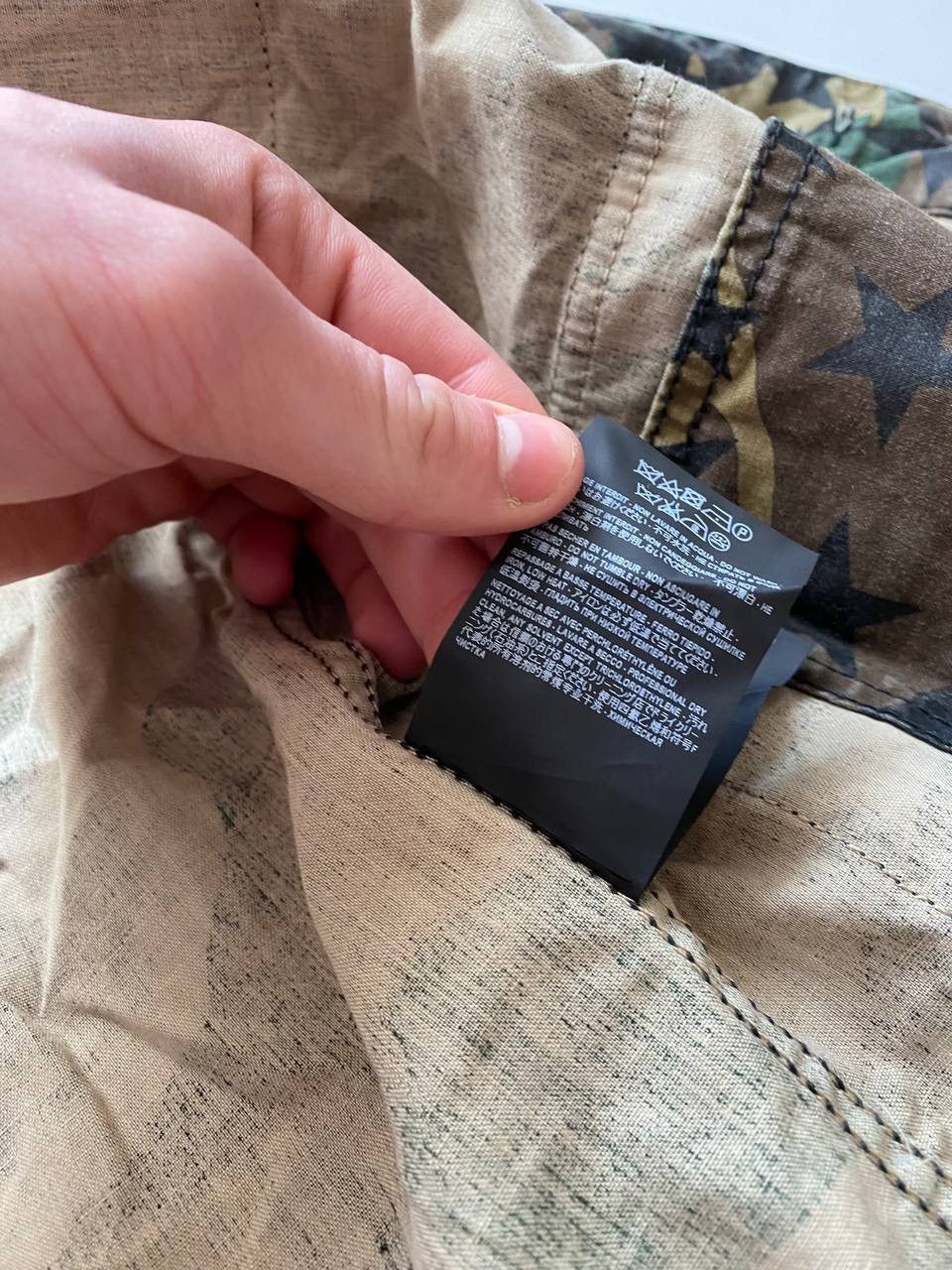 Saint Laurent Paris × Yves Saint Laurent VERY RARE Saint Laurent star camo parka hoodie Size US S / EU 44-46 / 1 - 11 Thumbnail