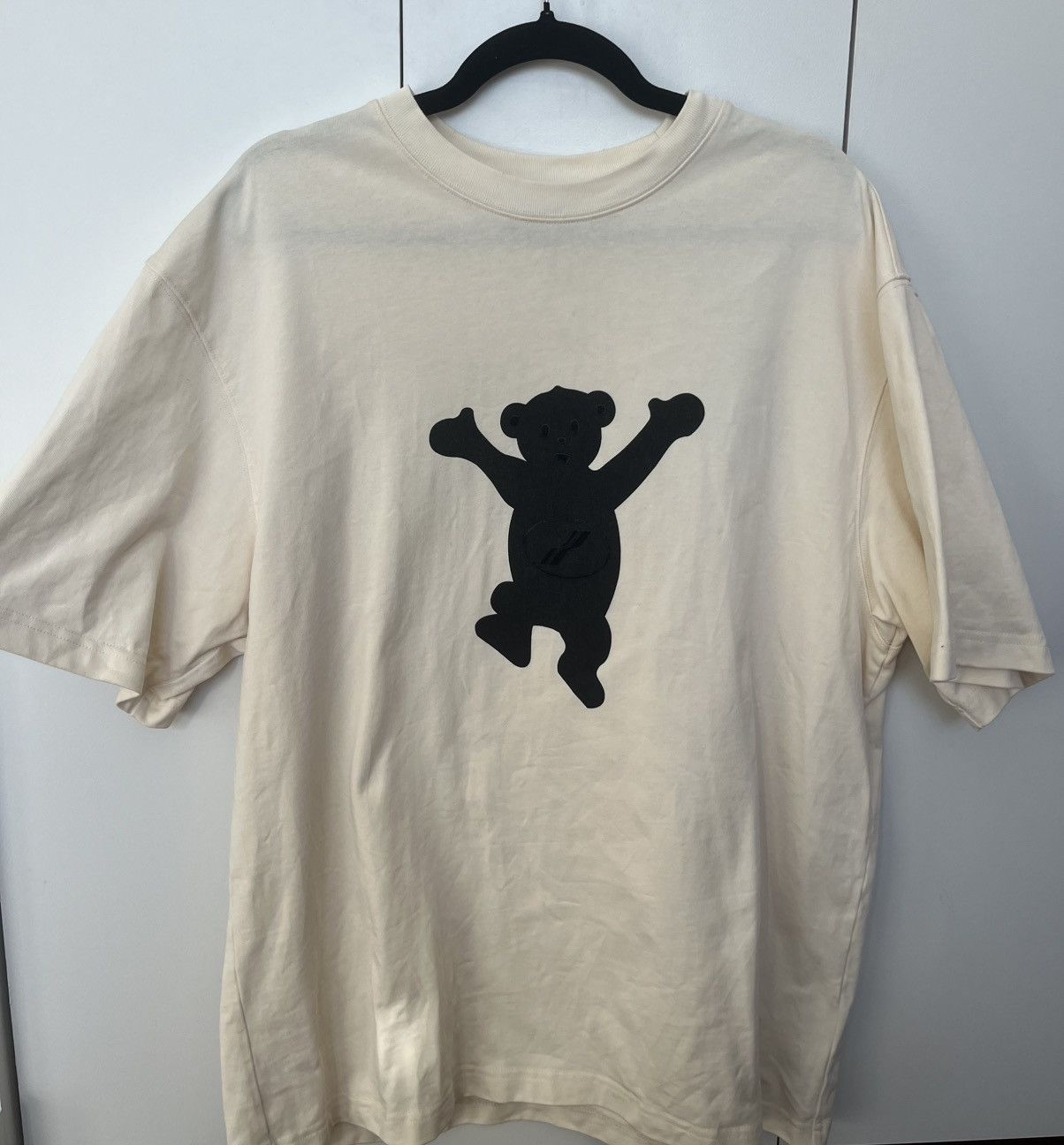 WE11DONE WE11DONE Beige Teddy T-Shirt Size Small Size US S / EU 44-46 / 1 - 1 Thumbnail