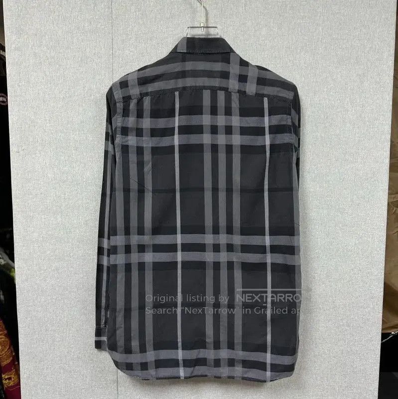 Burberry Burberry Dark Blue Cotton Men's Shirt. Size US XS / EU 42 / 0 - 2 Thumbnail