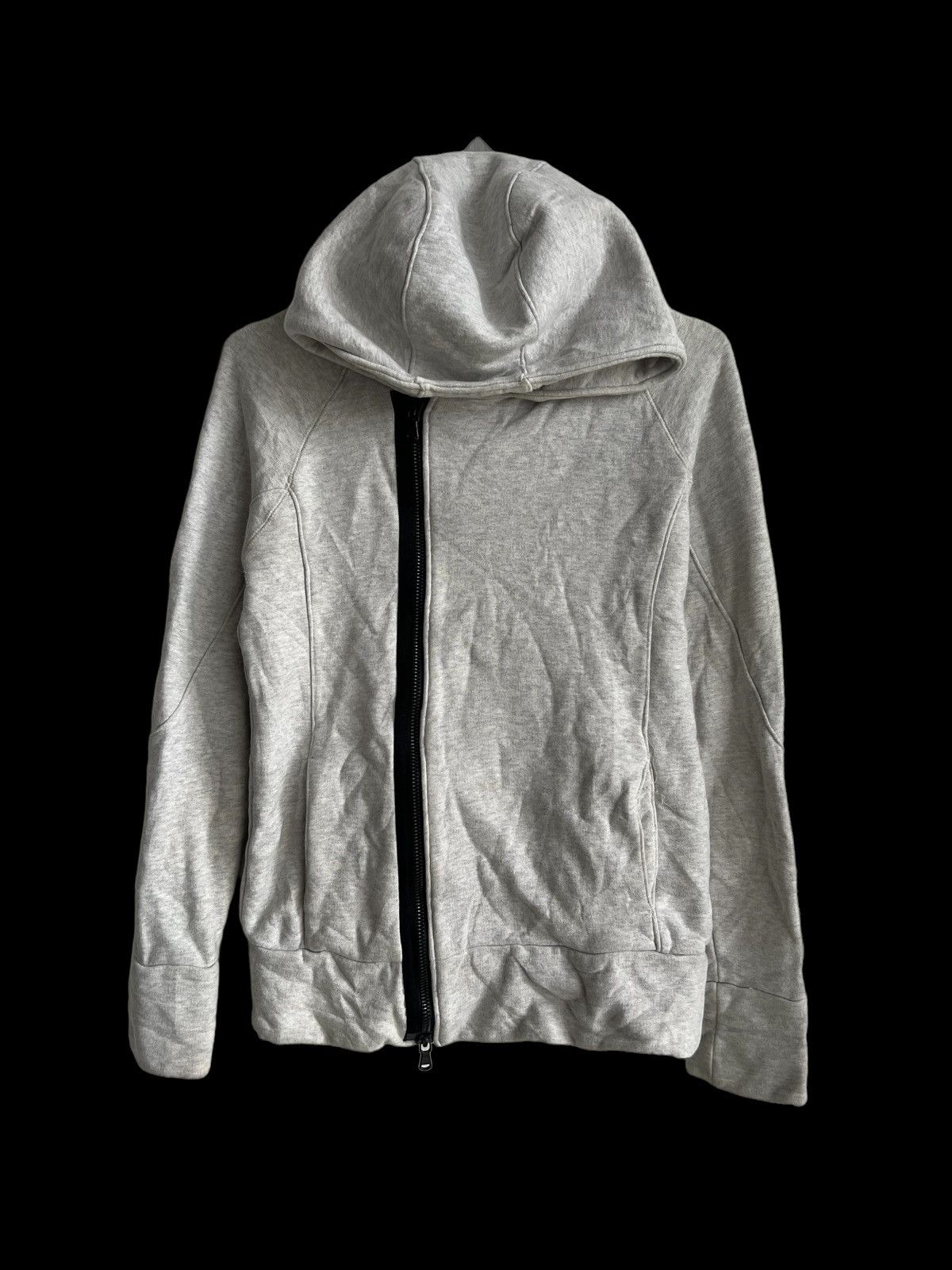 RIPVANWINKLE Iconic Asymmetric Zipper Cropped Bono Hoodie Ninja Sweater Size US M / EU 48-50 / 2 - 3 Thumbnail