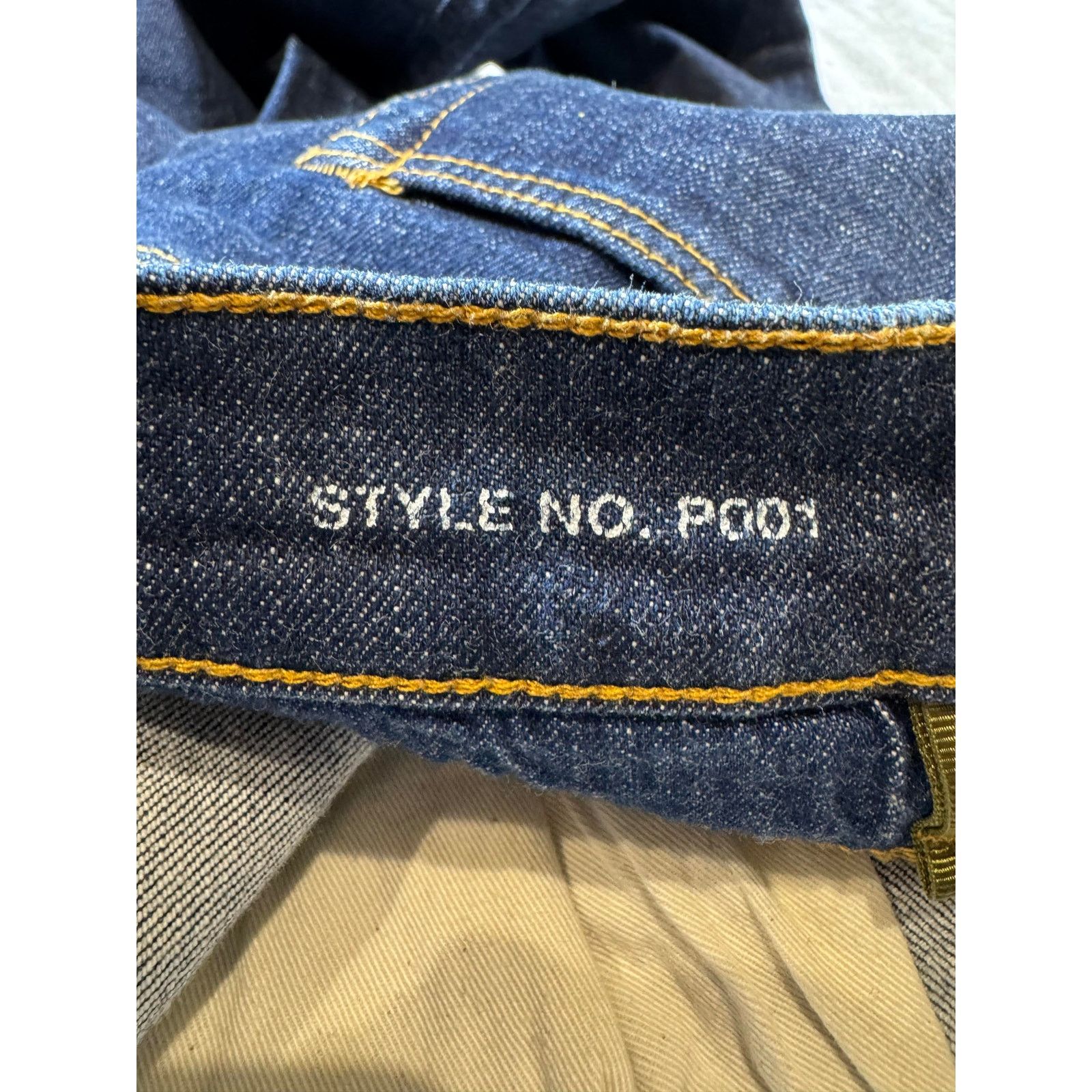Purple Brand Purple Brand Navy Selvedge Jeans Size US 29 - 10 Thumbnail