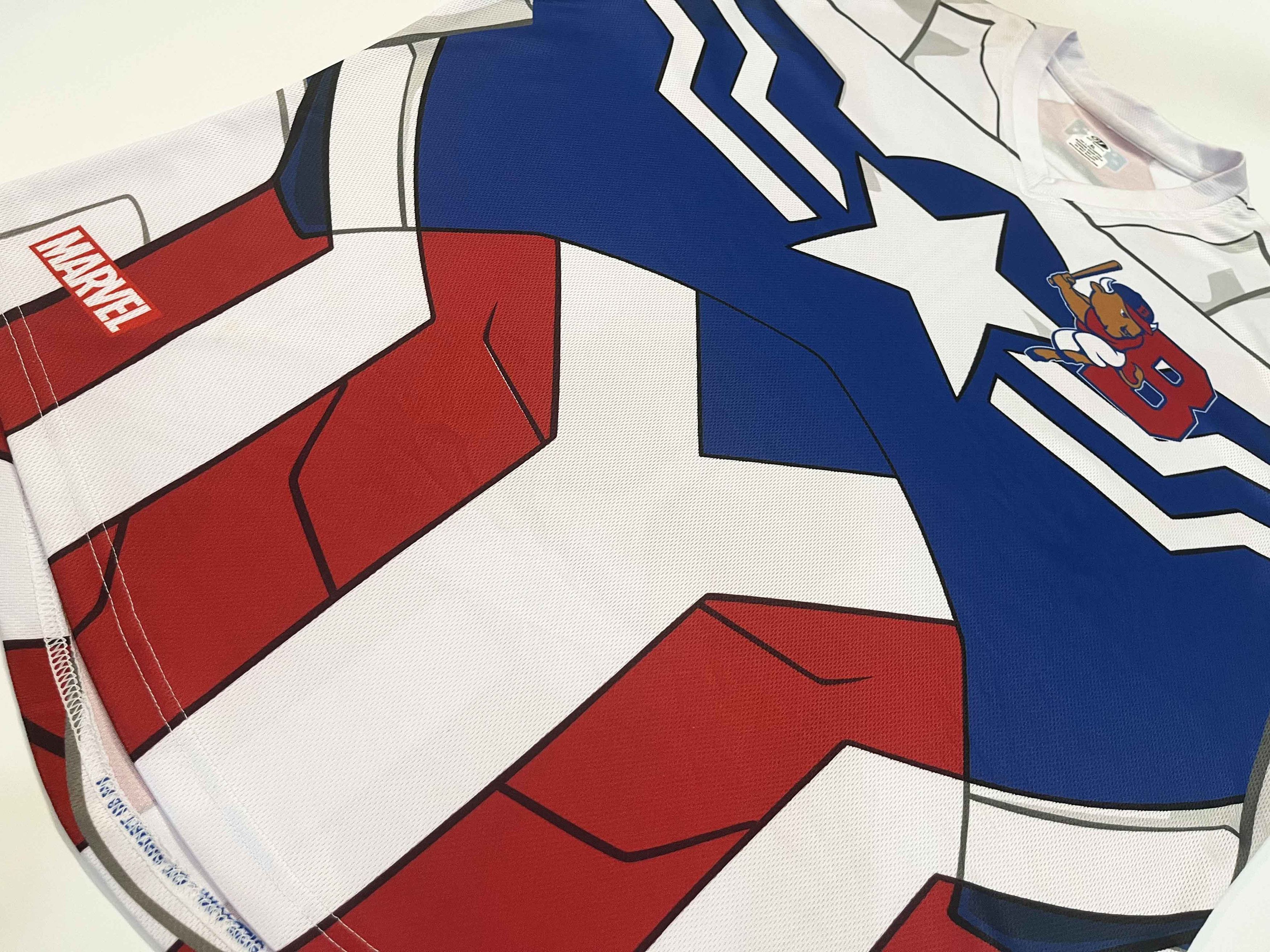 Vintage OT Sports MiLB Buffalo Bisons Marvel Baseball Jersey Size US XL / EU 56 / 4 - 5 Thumbnail