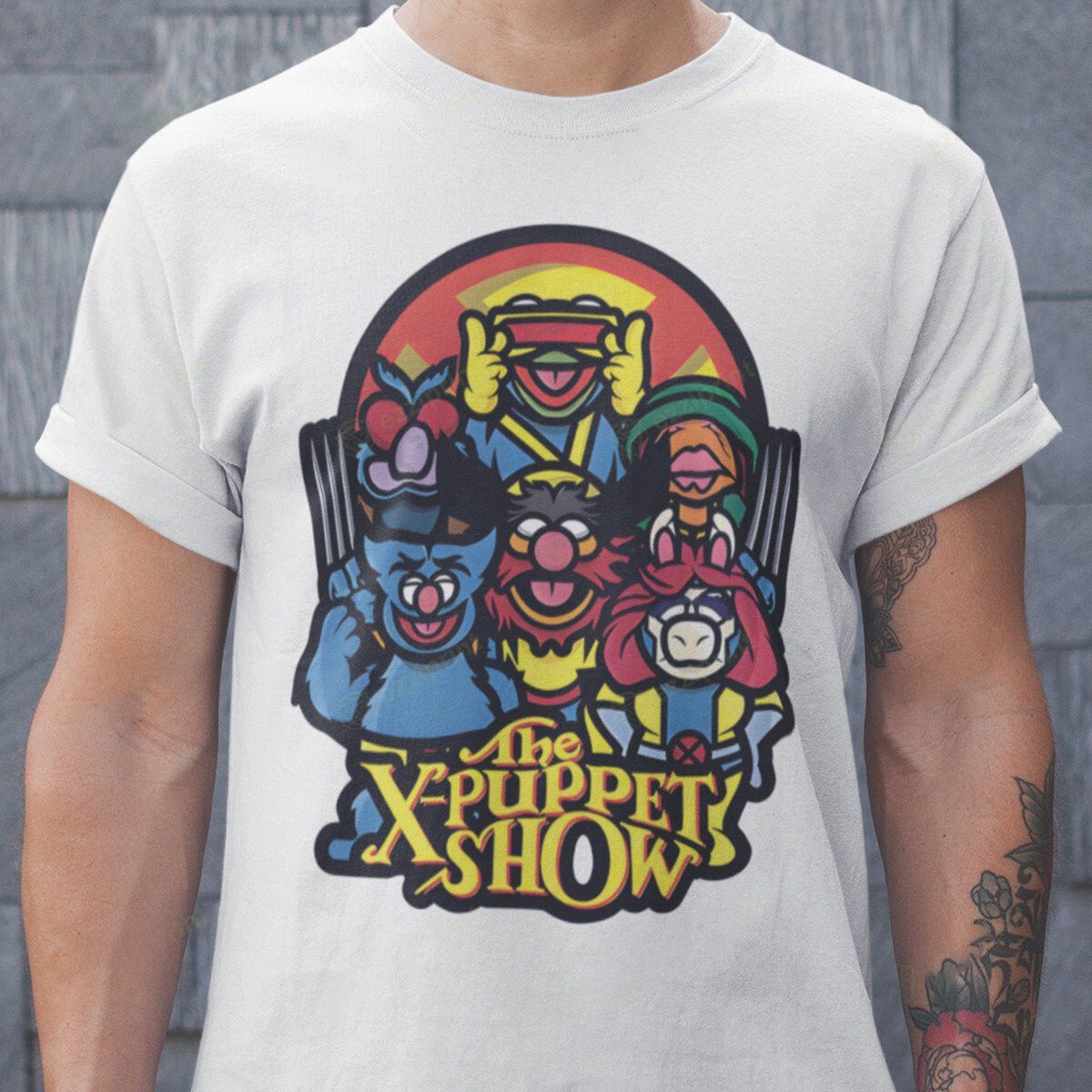 Designer × Vintage X Puppets Show – The Muppets T-Shirt Size US L / EU 52-54 / 3 - 3 Thumbnail