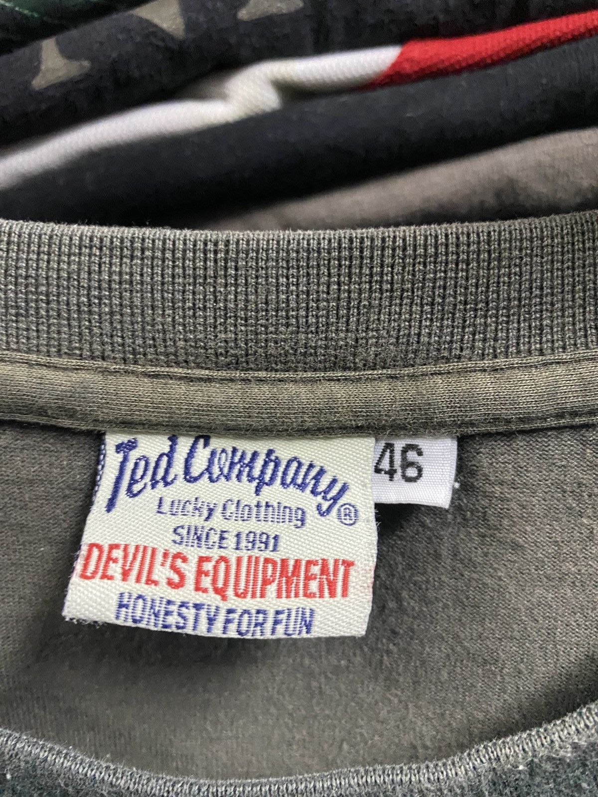 Buzz Rickson's × Vintage Vintage Ted Company “Devil Equipment” T-Shirt Size US L / EU 52-54 / 3 - 8 Thumbnail