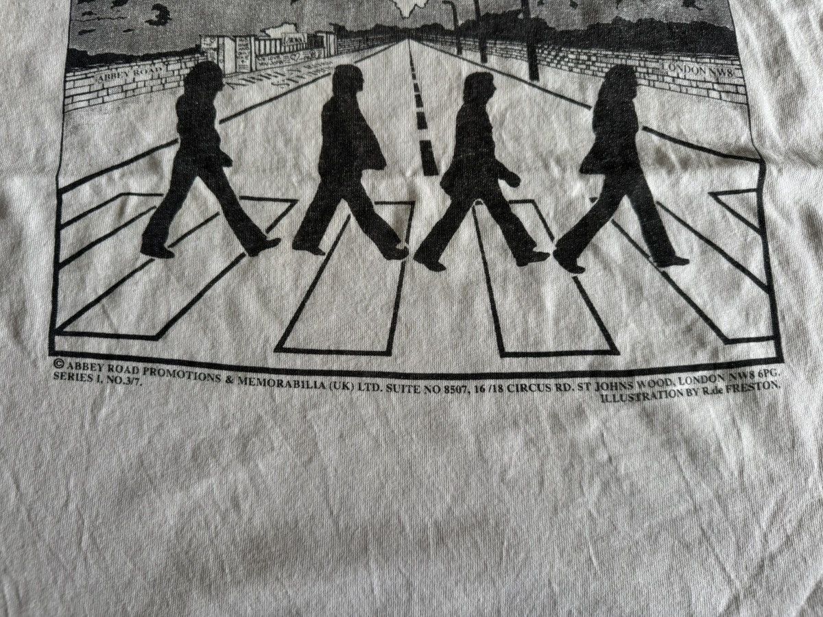 Band Tees × Vintage Vintage The Beatles Abbey Road PS01 Size US L / EU 52-54 / 3 - 3 Thumbnail