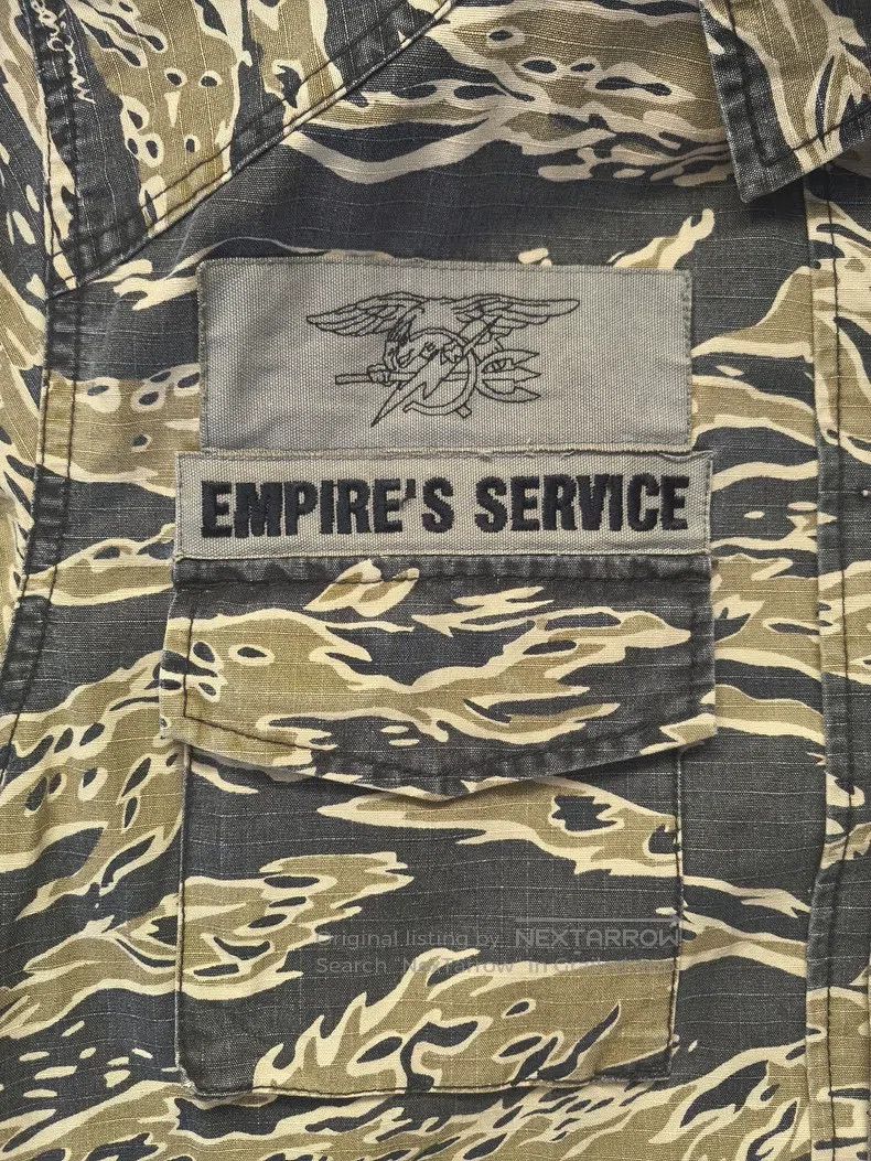 Wtaps Wtaps Tiger print camouflage five pocket short-sleeve shir Size US XL / EU 56 / 4 - 4 Thumbnail
