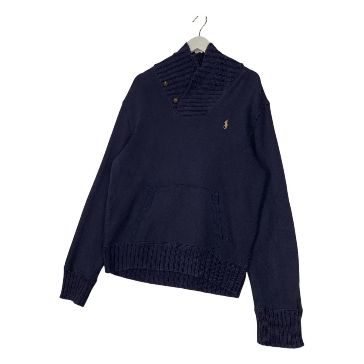 Polo Ralph Lauren × Vintage Vintage V Neck Sweatshirt Polo by Ralph Lauren Size US M / EU 48-50 / 2 - 4 Thumbnail