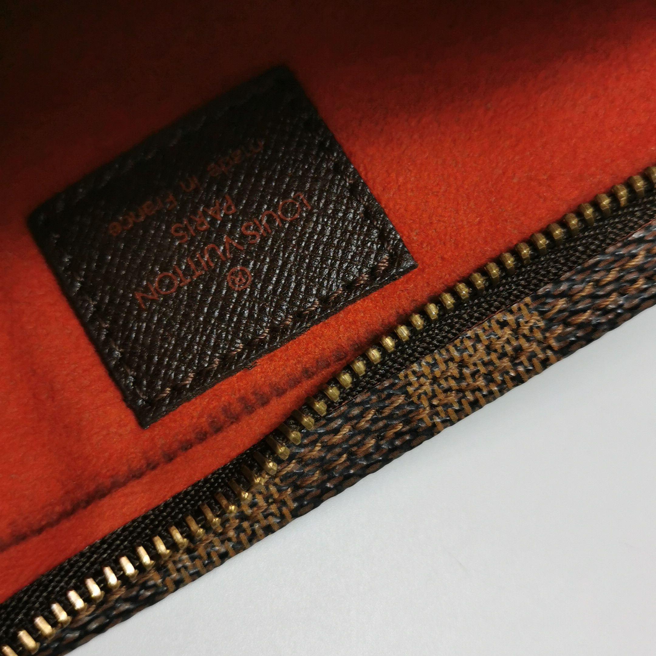 Louis Vuitton Louis Vuitton (LV) toiletry bag cowhide checkerboard second Size ONE SIZE - 4 Thumbnail