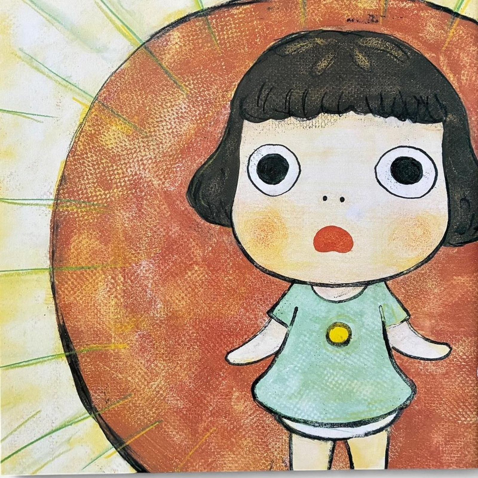 Japanese Brand × Vintage Nara Yoshimoto Nara art prints 9x9 Japanese artist/artwork Size ONE SIZE - 2 Thumbnail