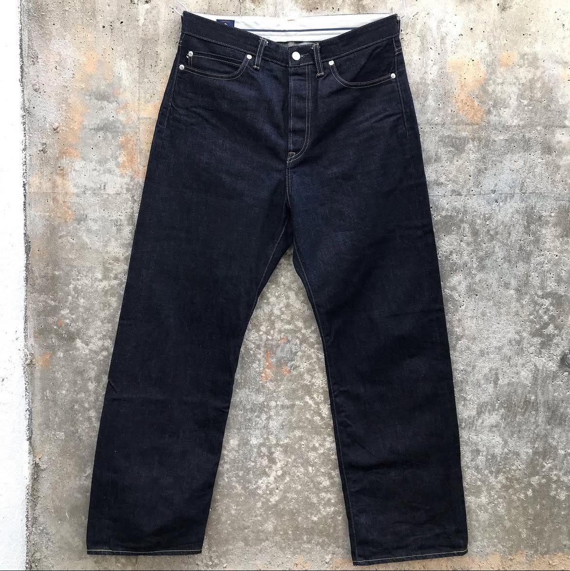 Momotaro Jeans MOMOTARO JEANS ' TOKUNO BLUE ' Wide Straight Fit 14.70z Size US 34 / EU 50 - 8 Thumbnail