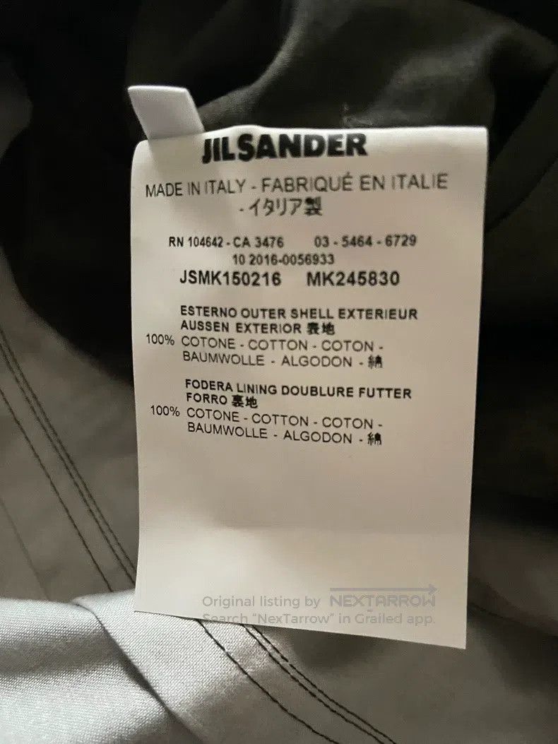 Jil Sander size 52 Botanically dyed suit