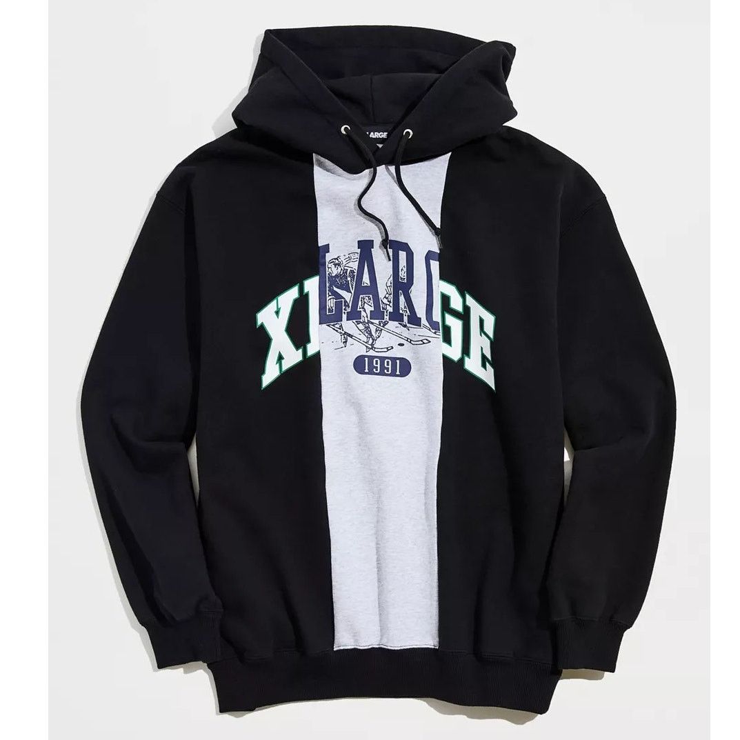 Urban Outfitters New Urban Outfitters XLARGE Patchwork Hoodie Sweatshirt Size US M / EU 48-50 / 2 - 6 Thumbnail