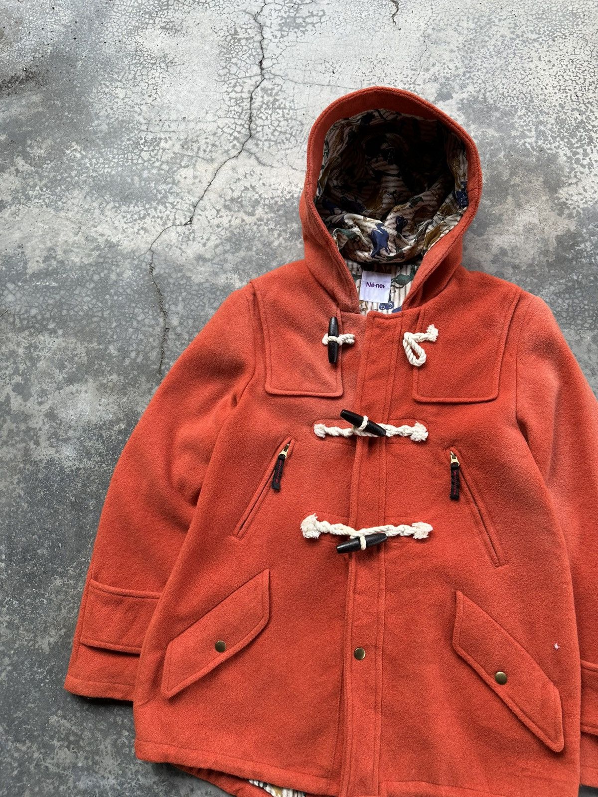 Issey Miyake 👹Net-Net By Issey Miyake Wool Duffle Jacket Size US M / EU 48-50 / 2 - 2 Thumbnail