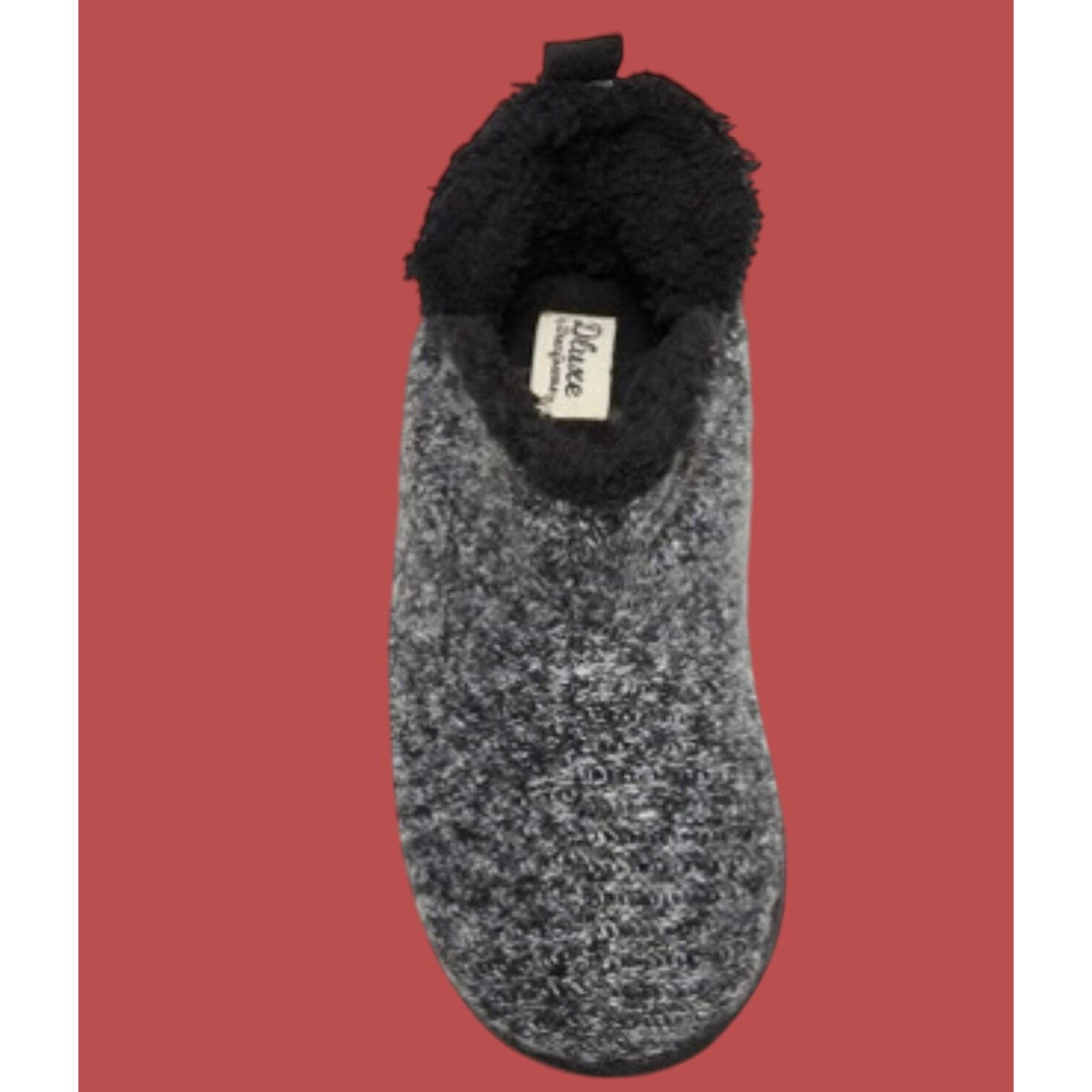 Other Dearfoams - Women's DF Adapt Knit Slipper - Black - Large (9 Size US 9 / IT 39 - 14 Thumbnail