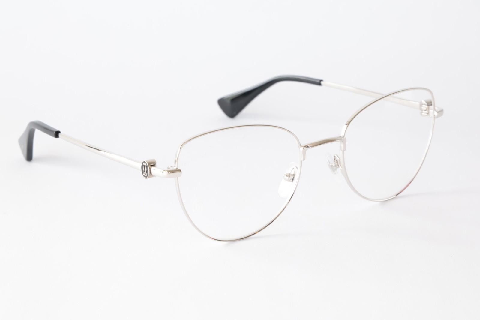 Cartier New Cartier eyewear optical eyeglasses CT0490O 002 silver xl Size ONE SIZE - 8 Thumbnail