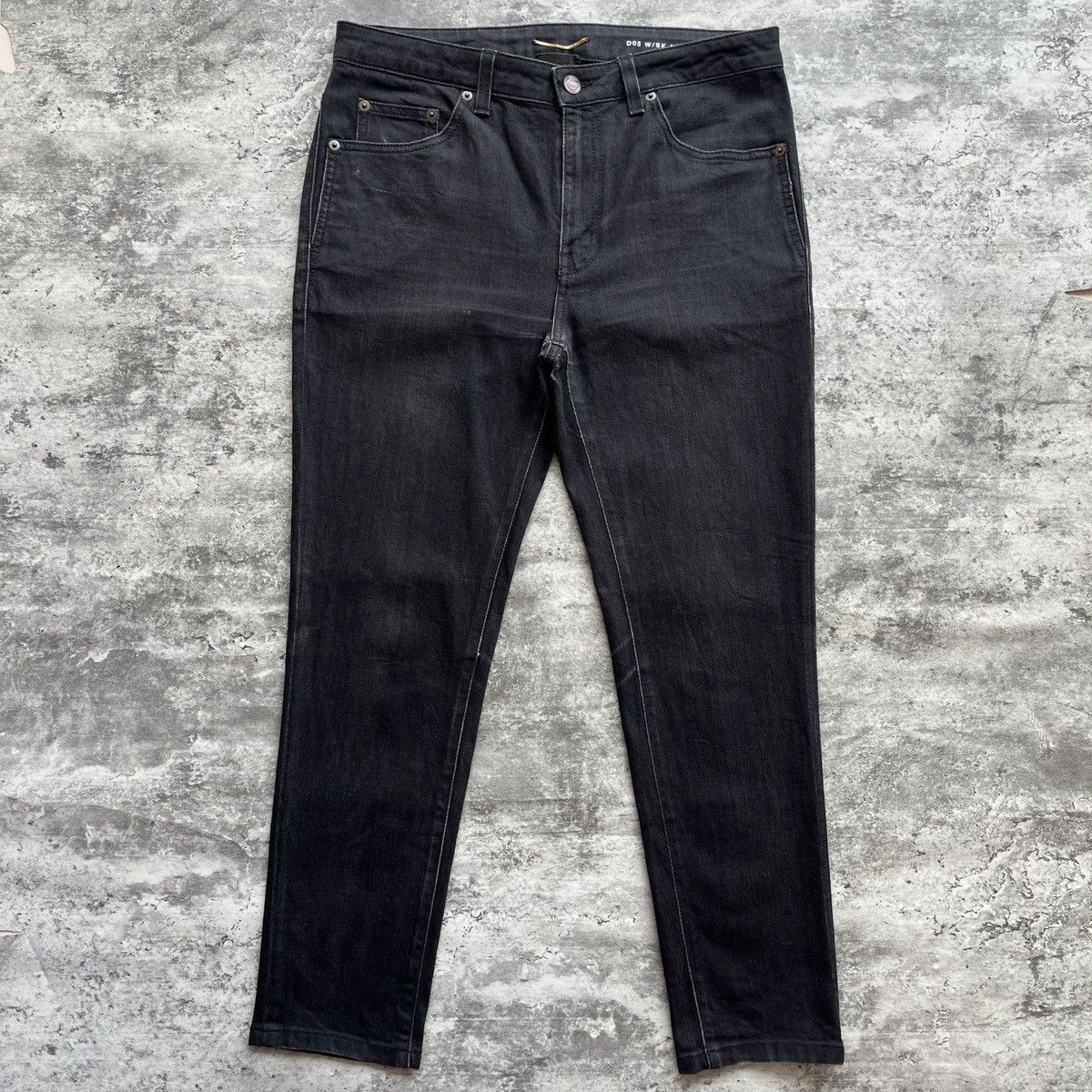 Saint Laurent D05 Distressed Skinny Jeans