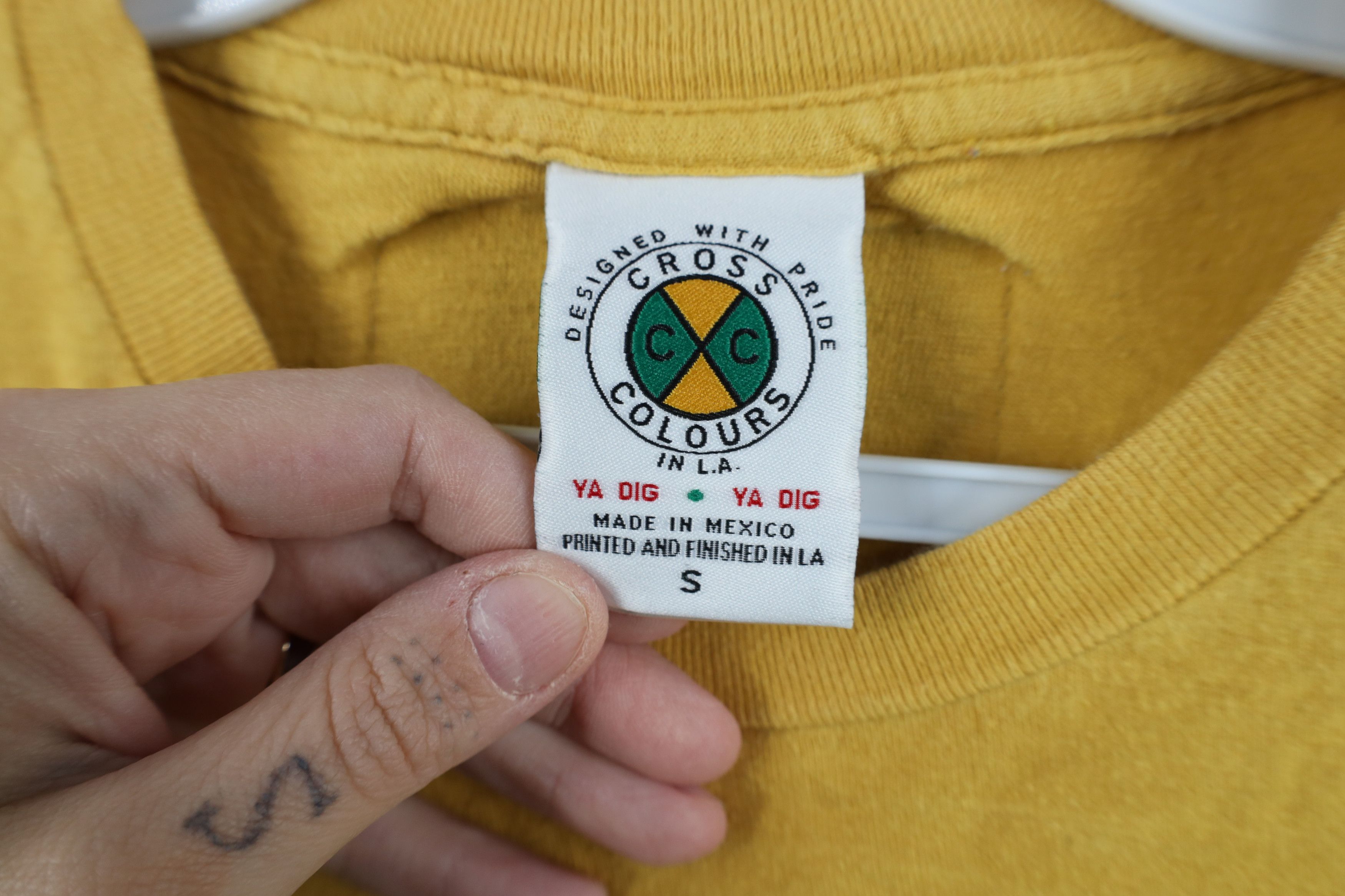 Cross Colours Vintage Y2K Cross Colours Prince of Bel Air T-Shirt Yellow Size US S / EU 44-46 / 1 - 10 Thumbnail