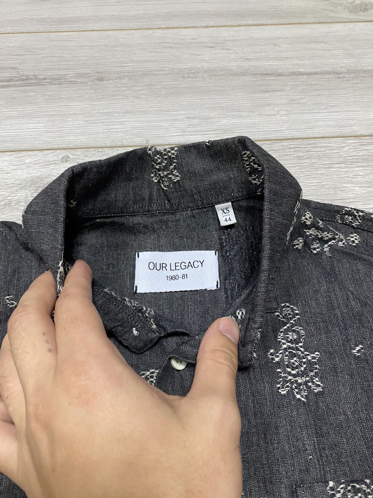 Our Legacy Our Legacy vintage shirt buttons up patterns Size US XS / EU 42 / 0 - 3 Thumbnail
