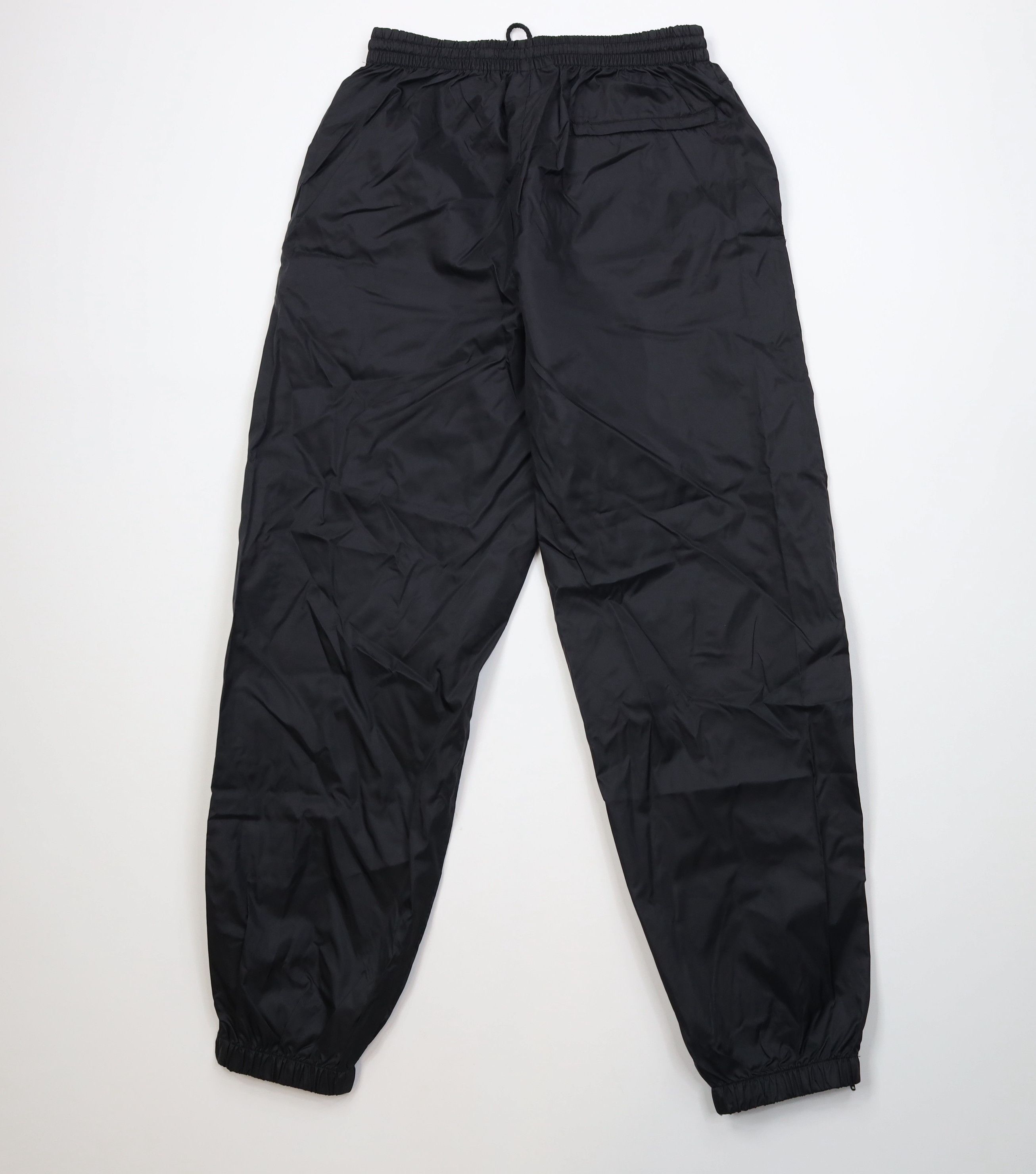 Vintage Vintage 90s Streetwear Cuffed Windbreaker Jogger Pants Black Size US 34 / EU 50 - 11 Thumbnail