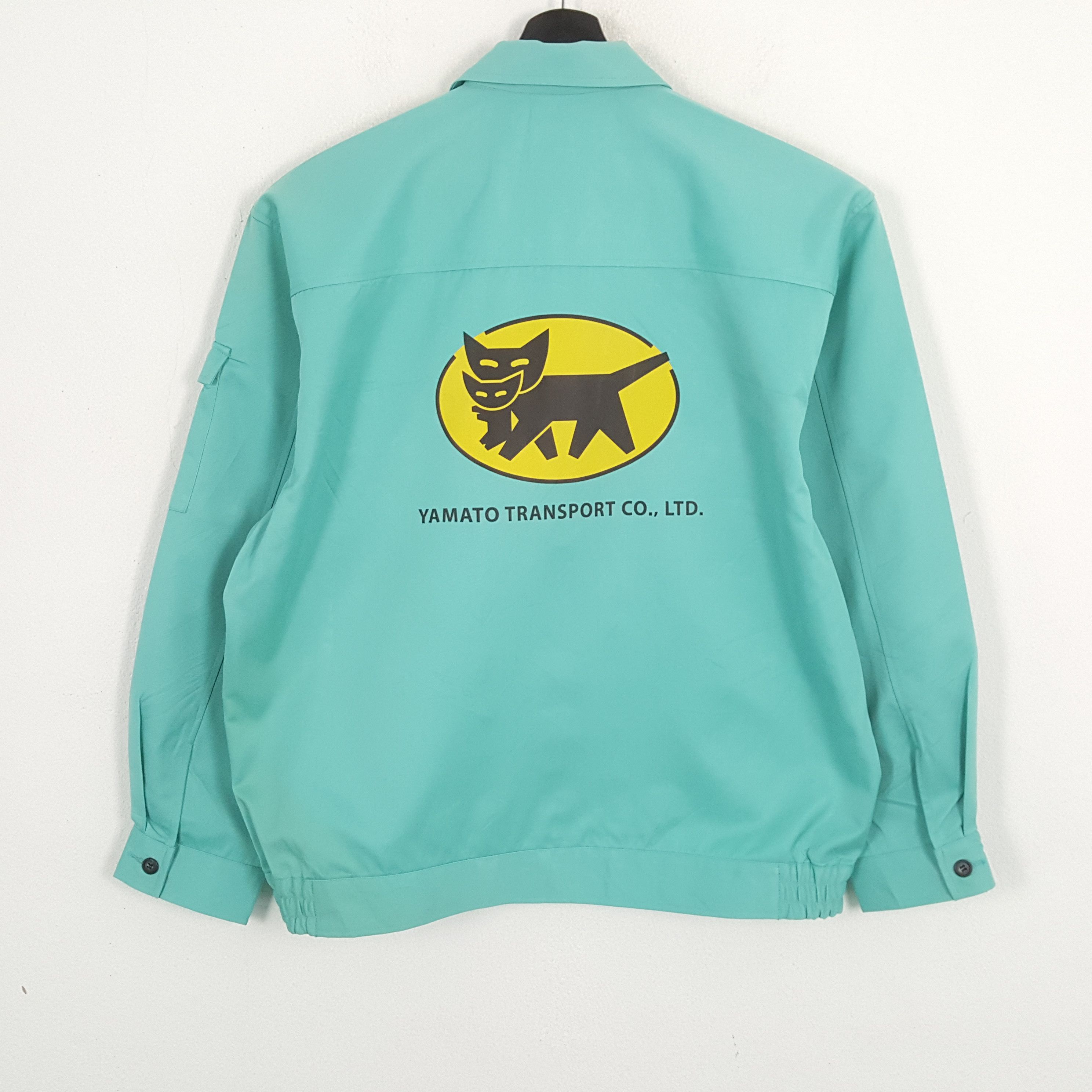 Japanese Brand × Vintage YAMATO TRANSPORT Japanese Workwear Custom Art Jacket Size US L / EU 52-54 / 3 - 1 Thumbnail