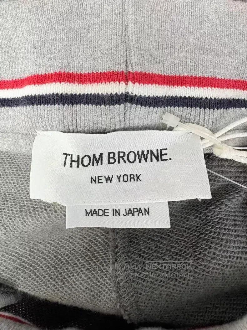 Thom Browne Thom Browne size 2 Four-Stripe Gray Short Pants Size US 28 / EU 44 - 4 Thumbnail