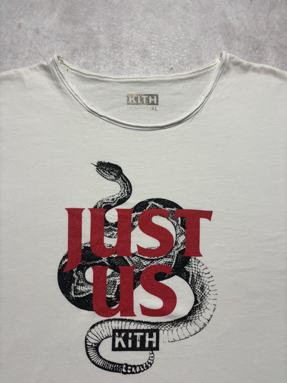 Kith Kith Just Us Tshirt Size US XL / EU 56 / 4 - 2 Thumbnail