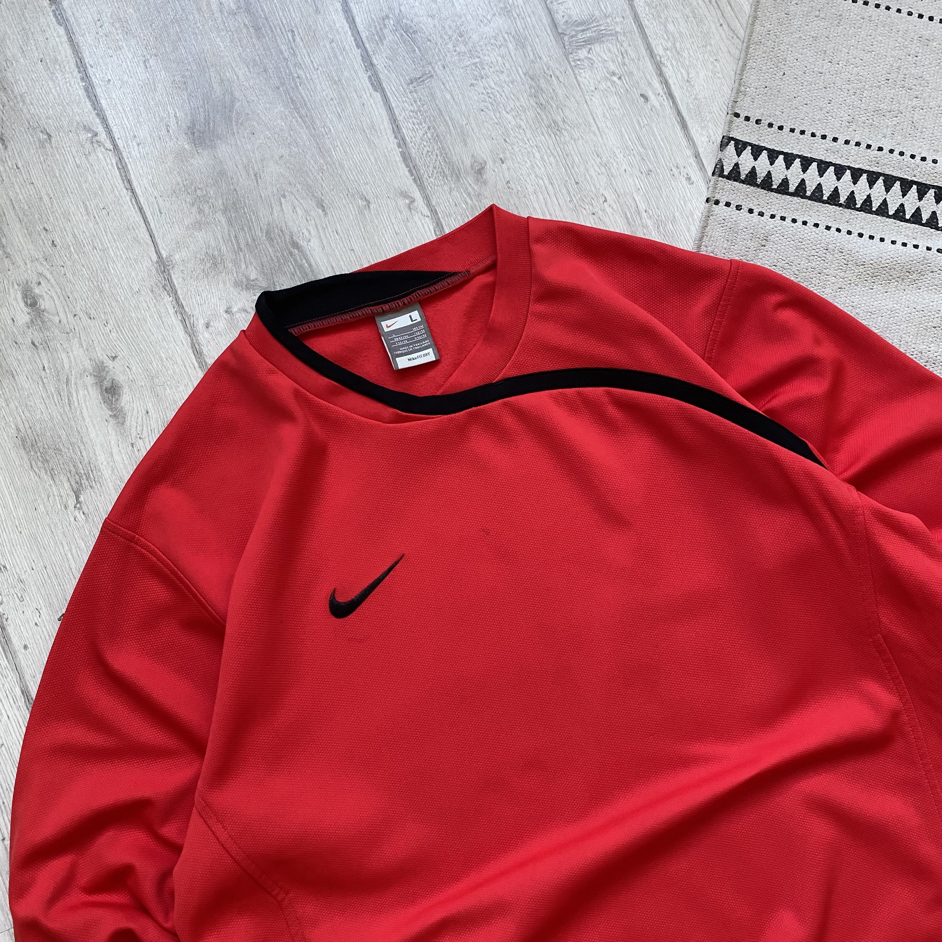 Nike ⚽️ Vintage Nike Soccer Goalkeeper Jersey longsleeve Y2K Size US L / EU 52-54 / 3 - 2 Thumbnail