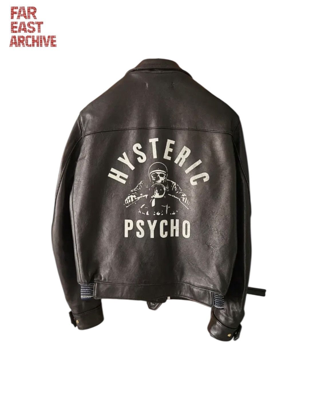 Hysteric Glamour Hysteric Glamour x Lewis Leather Single Rider Jacket Size US L / EU 52-54 / 3 - 2 Thumbnail