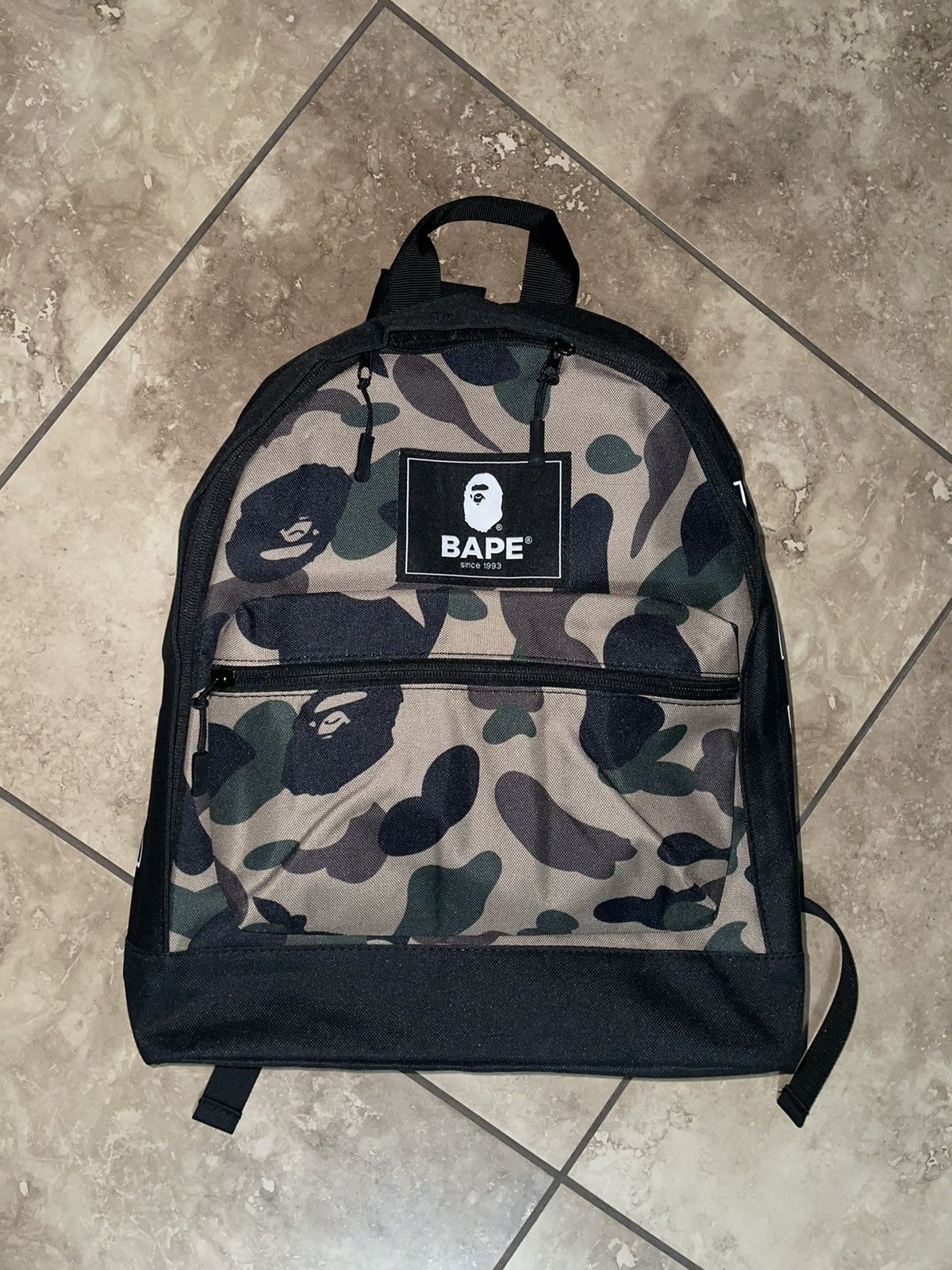 image of Bape 1St Camo Backpack , Men's