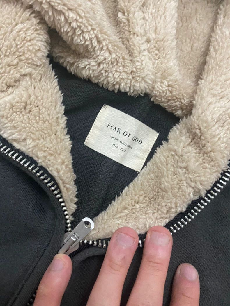 Fear of God Fear of God Season 4 lambswool semi-zip sweatshirt Size US M / EU 48-50 / 2 - 2 Thumbnail