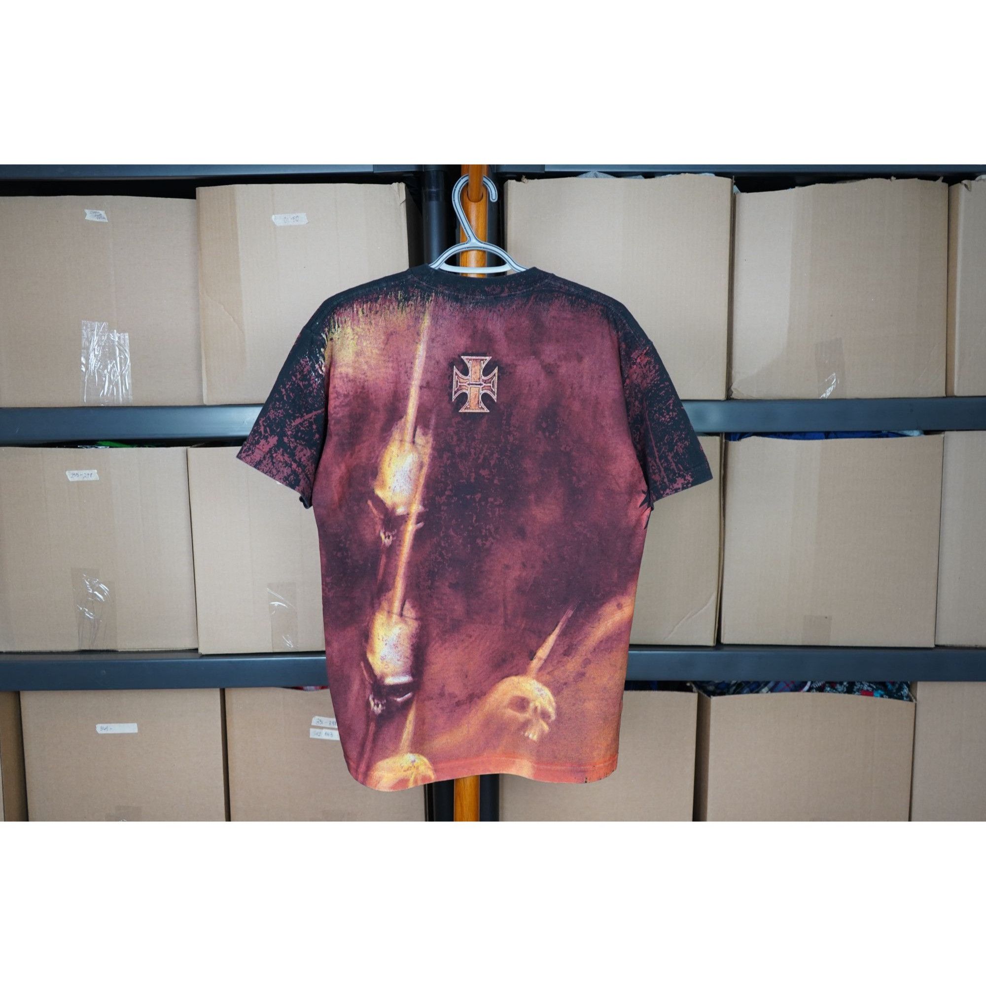 WWE 90s WWE Triple H Skull King M Vintage Wrestling Tshirt #382 Size US M / EU 48-50 / 2 - 2 Thumbnail