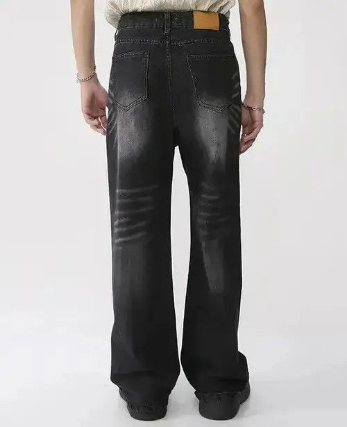 Japanese Brand Vintage Straight Loose Denim Size US 33 - 3 Thumbnail