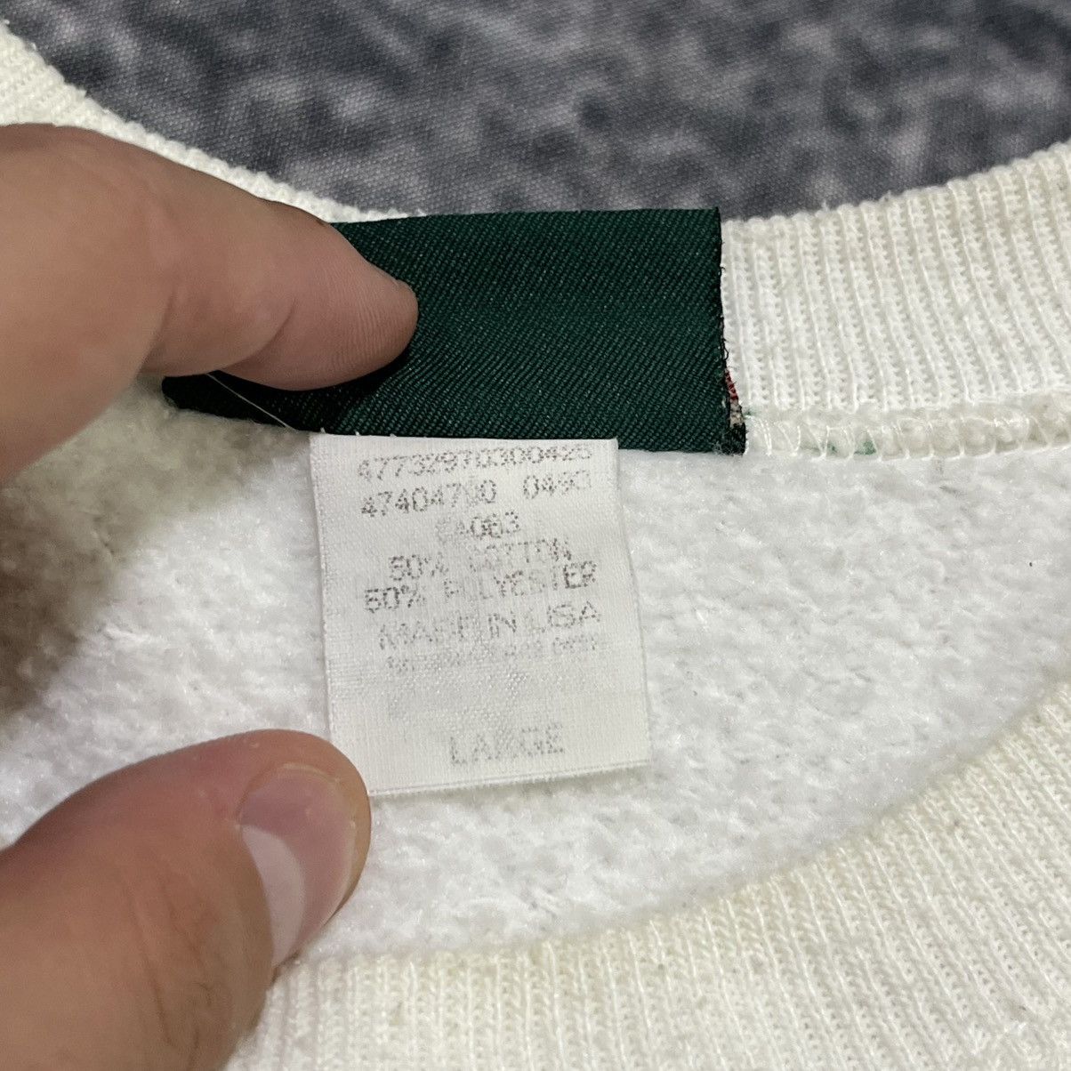 American Eagle Outfitters Vintage 90s American Eagle White Bald Eagle Crewneck Large Size US L / EU 52-54 / 3 - 9 Thumbnail