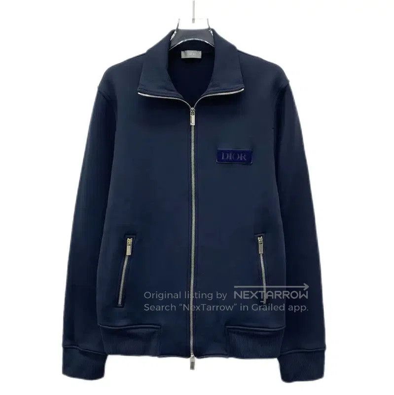 Dior Dior Navy Men's Zip Jacket . Size US M / EU 48-50 / 2 - 1 Thumbnail
