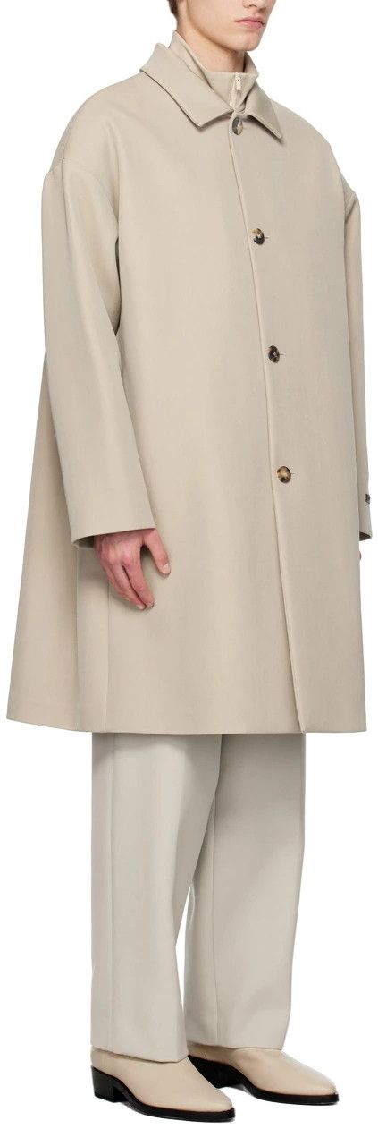 Fear of God o1y0125 Coat in Beige Size US L / EU 52-54 / 3 - 2 Thumbnail