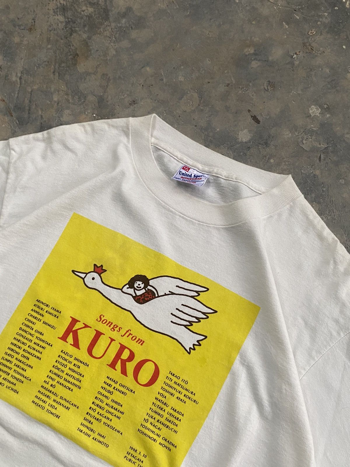 Vintage Vintage 90’s Japanese Indie Theatre Tee – Setagaya Songs Size US L / EU 52-54 / 3 - 4 Thumbnail