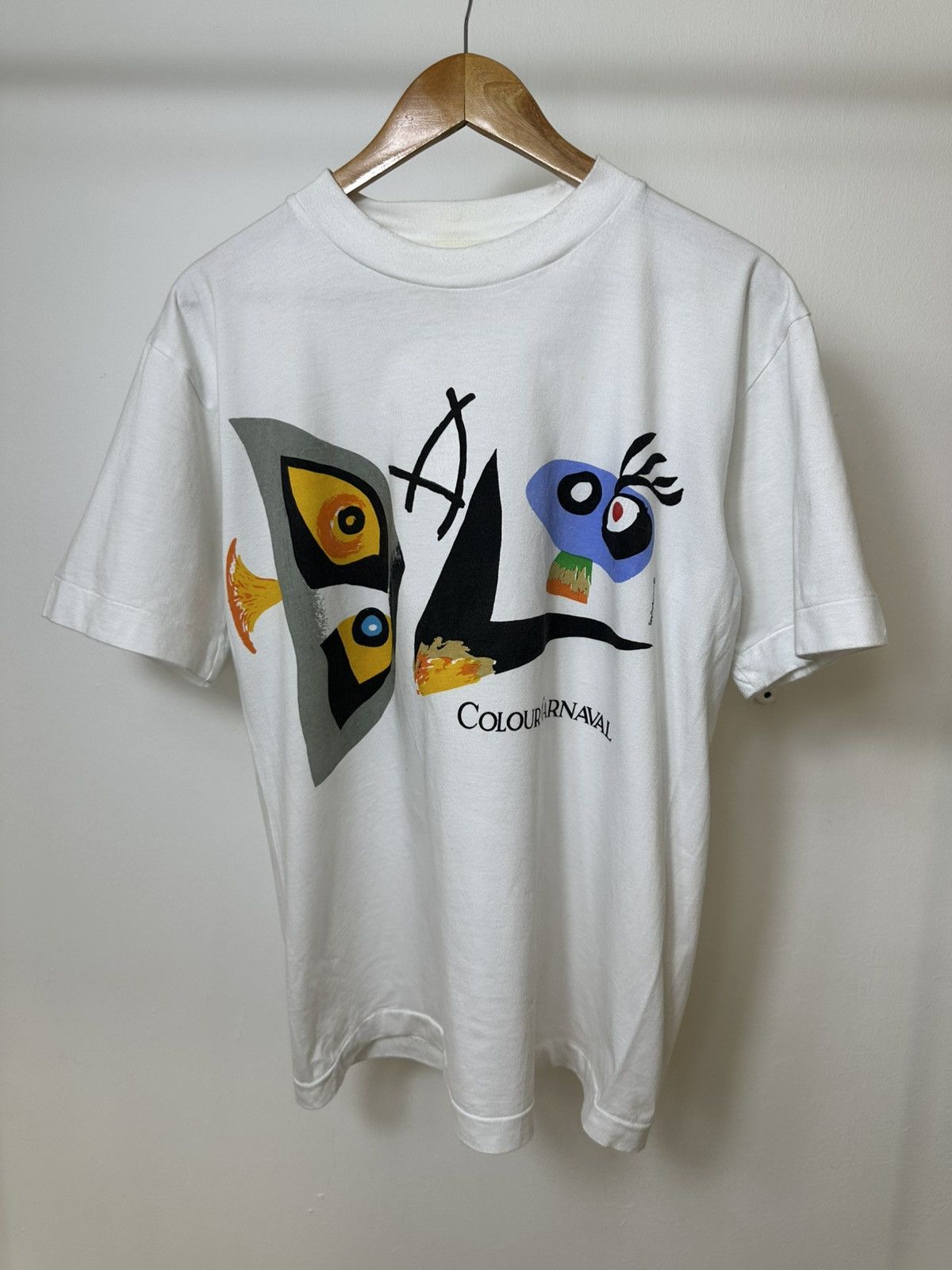 Vintage Vintage Joan Miro T Shirt Size US M / EU 48-50 / 2 - 1 Thumbnail