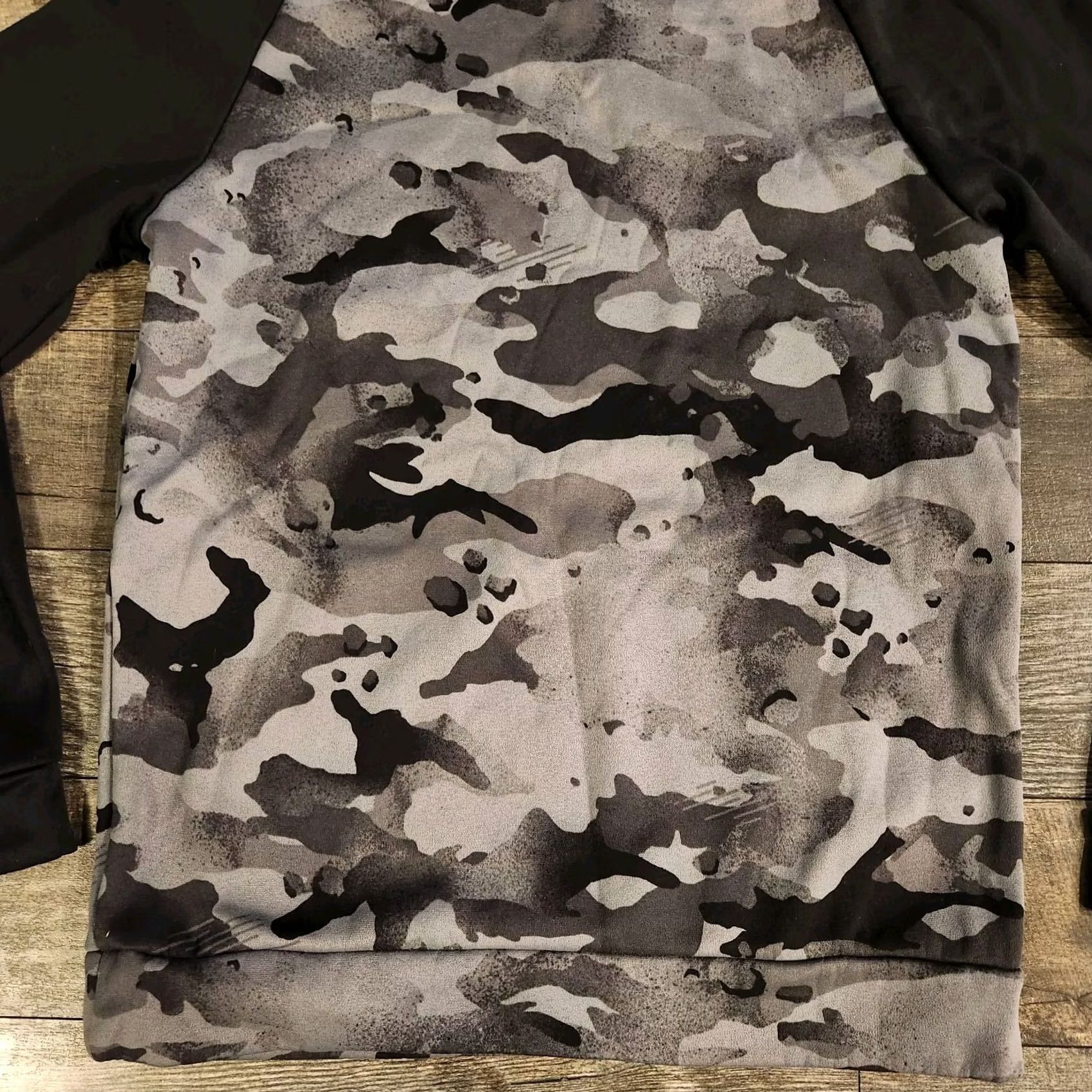 Nike Nike Hoodie Gray Camo Dri Fit Sweatshirt Pullover Mens Small Size US S / EU 44-46 / 1 - 4 Thumbnail