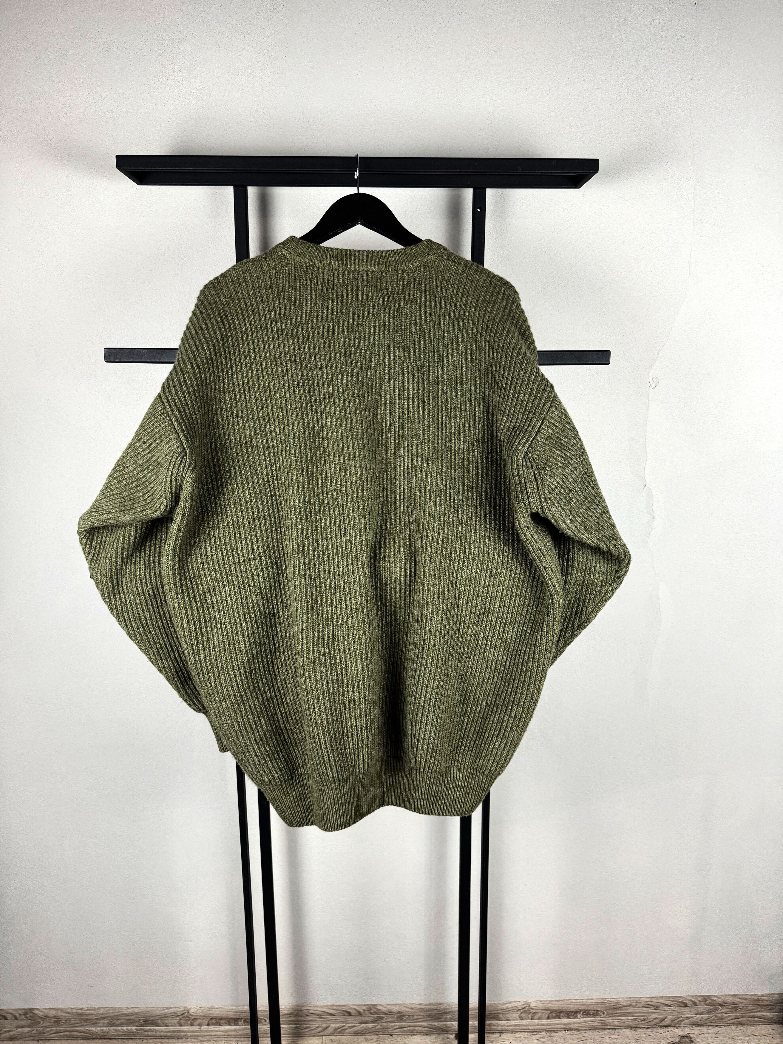 Vintage VTG STREETWEAR VERY RARE WOOL HOODIE SWEATER 90s Y2K Size US XL / EU 56 / 4 - 4 Thumbnail