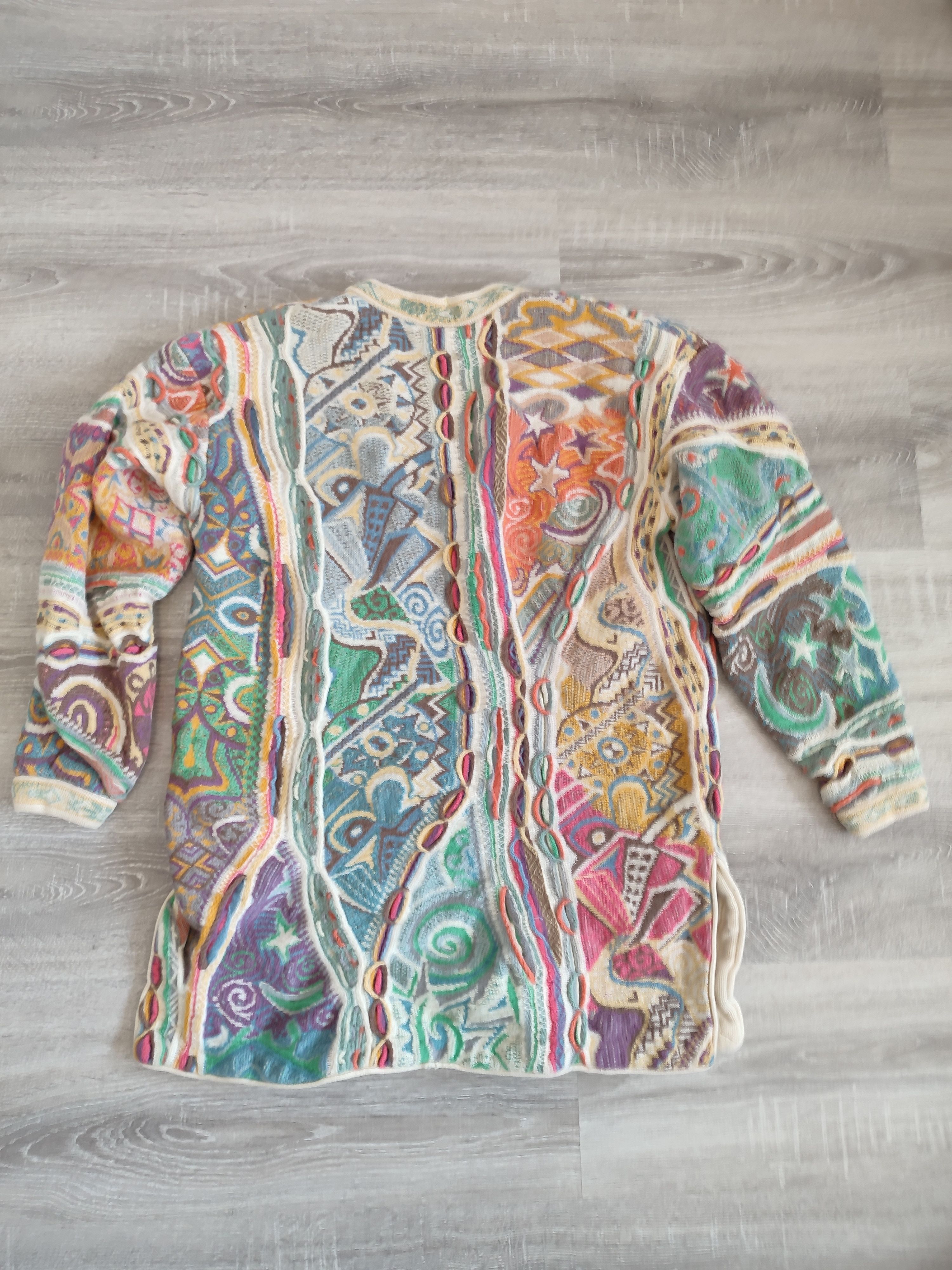 Coogi Vintage COOGI Australia Knit Cardigan Sweater Size M / US 6-8 / IT 42-44 - 5 Thumbnail