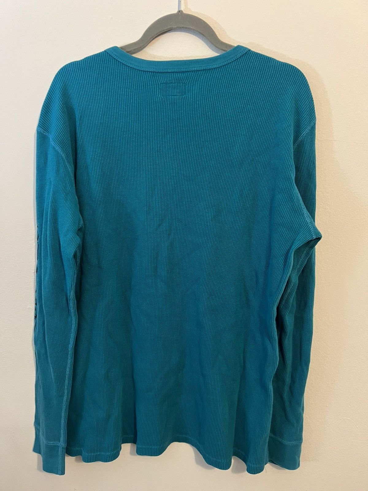 Supreme Supreme Waffle Blue Long Sleeve (2012) Size US XL / EU 56 / 4 - 3 Thumbnail